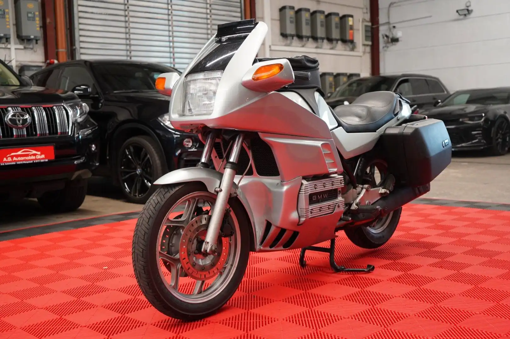 BMW K 100 RS 2.Hand*Tüv 06.2026*SeitenKoffer* Plateado - 1
