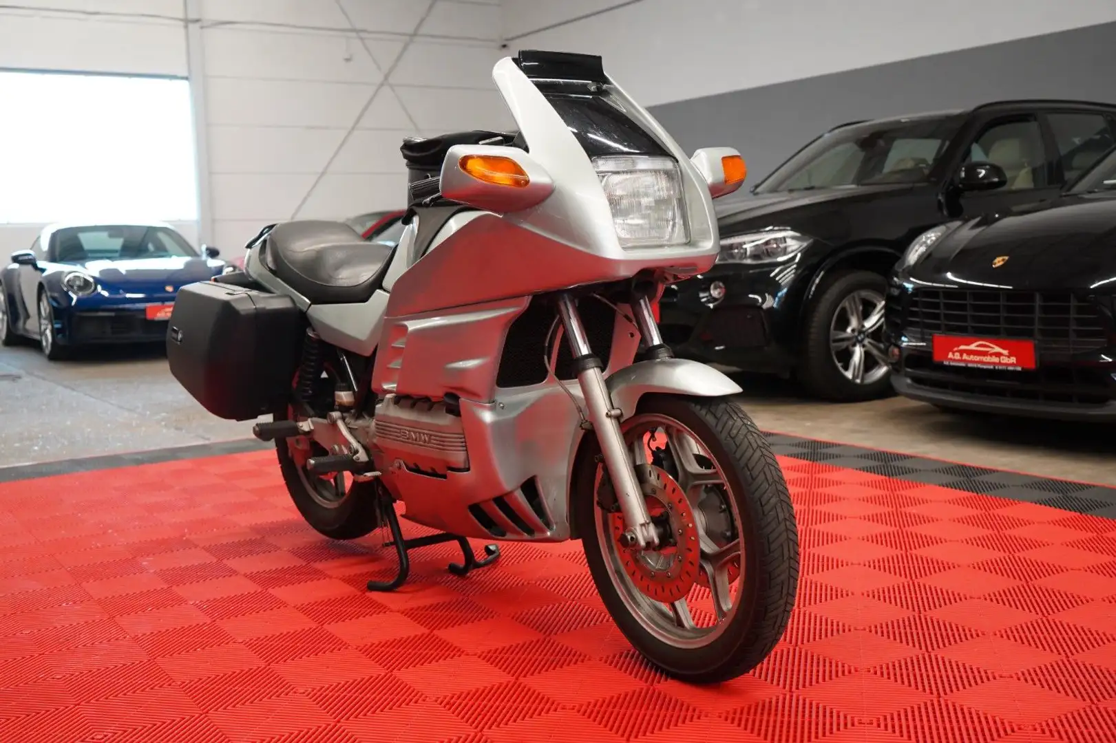 BMW K 100 RS 2.Hand*Tüv 06.2026*SeitenKoffer* Plateado - 2