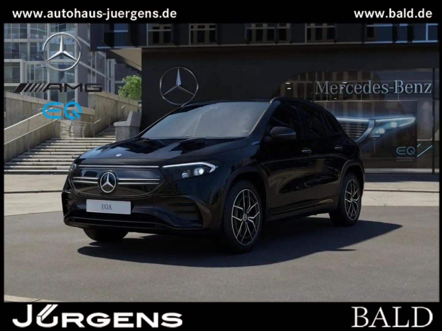 Mercedes-Benz EQA 250 AMG-Sport/LED/Cam/Pano/AHK/Night/19' Schwarz - 1