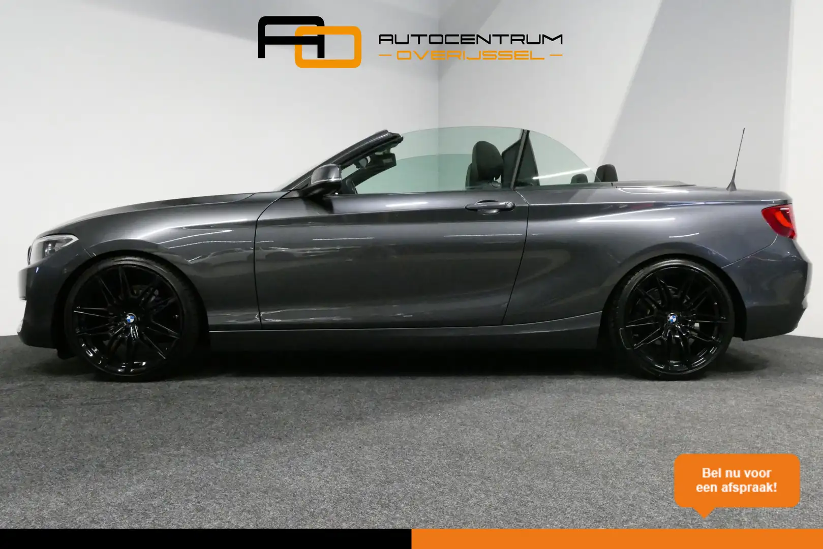 BMW 218 2-serie Cabrio 218i Essential / Stoelverwarming / Grijs - 1