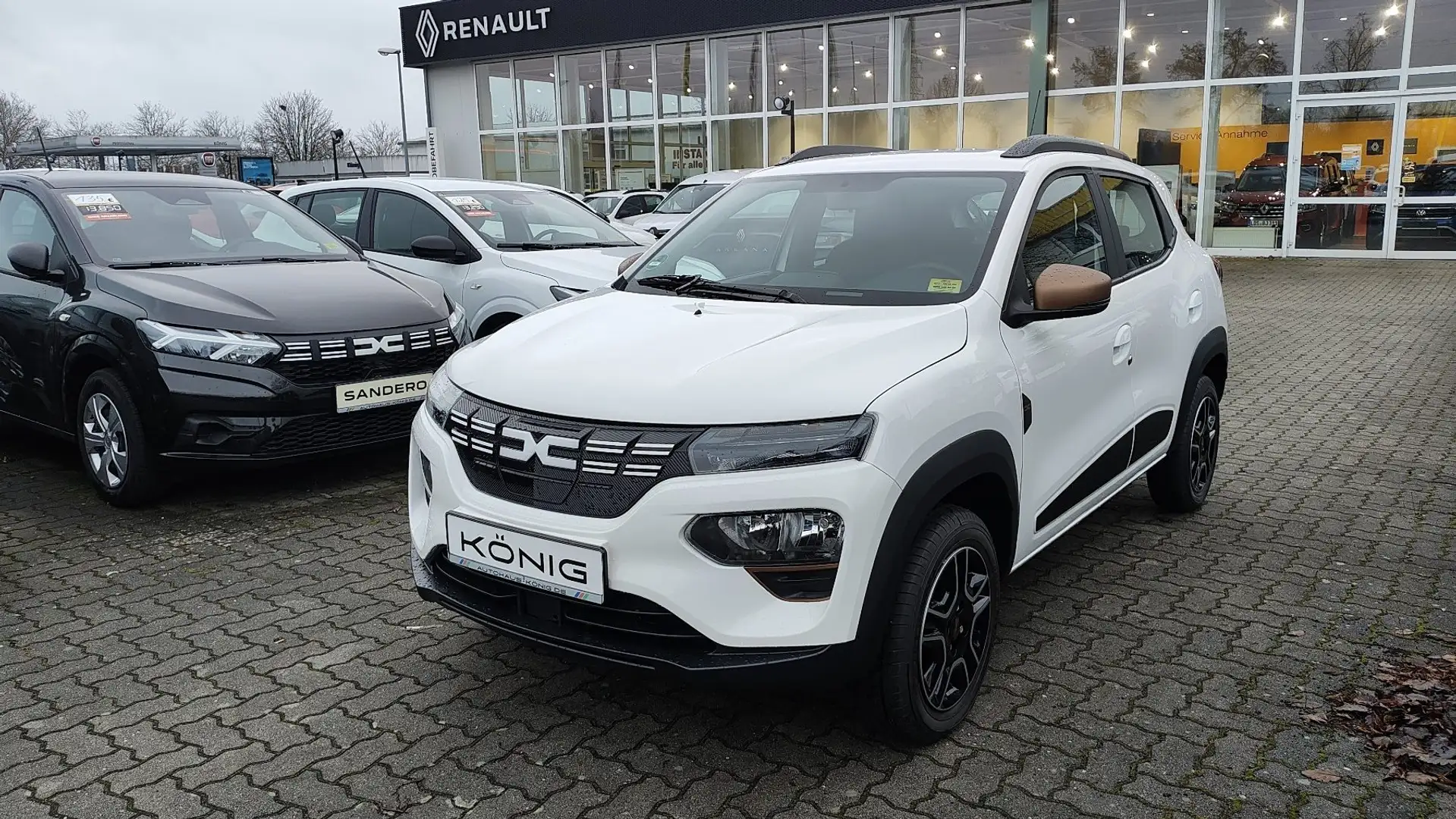 Dacia Spring Extreme Navi Rückfahrkamera Klima Mode 2 Weiß - 1