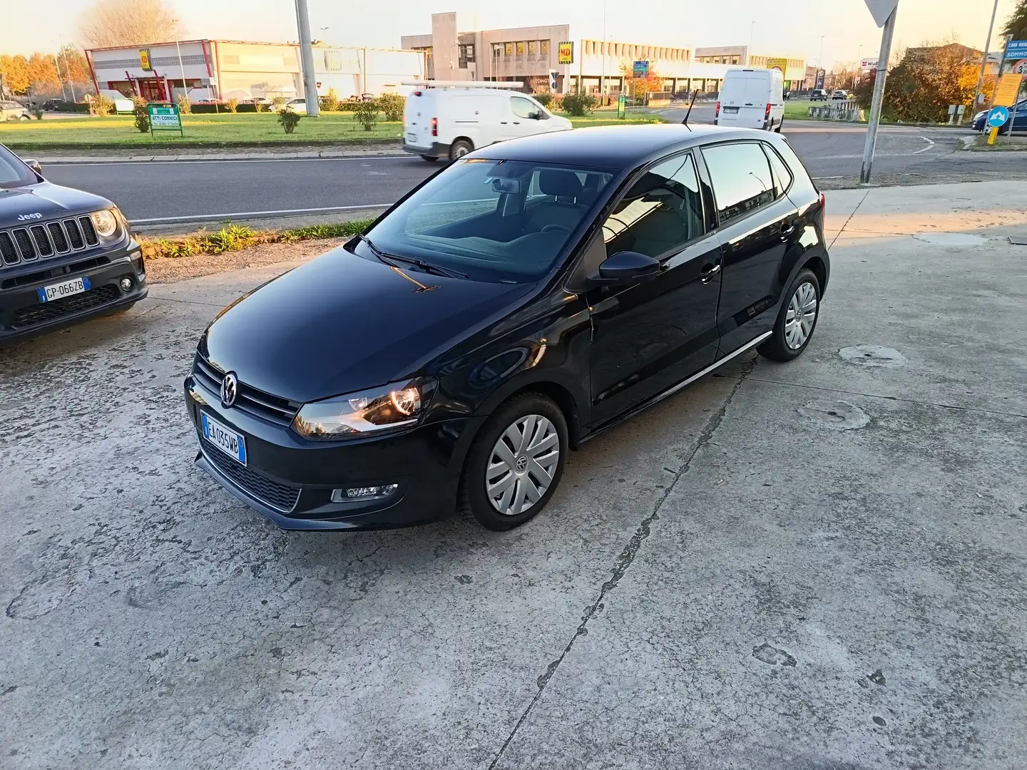 Volkswagen Polo Polo V 2009 5p 1.6 tdi Comfortline Nero - 2