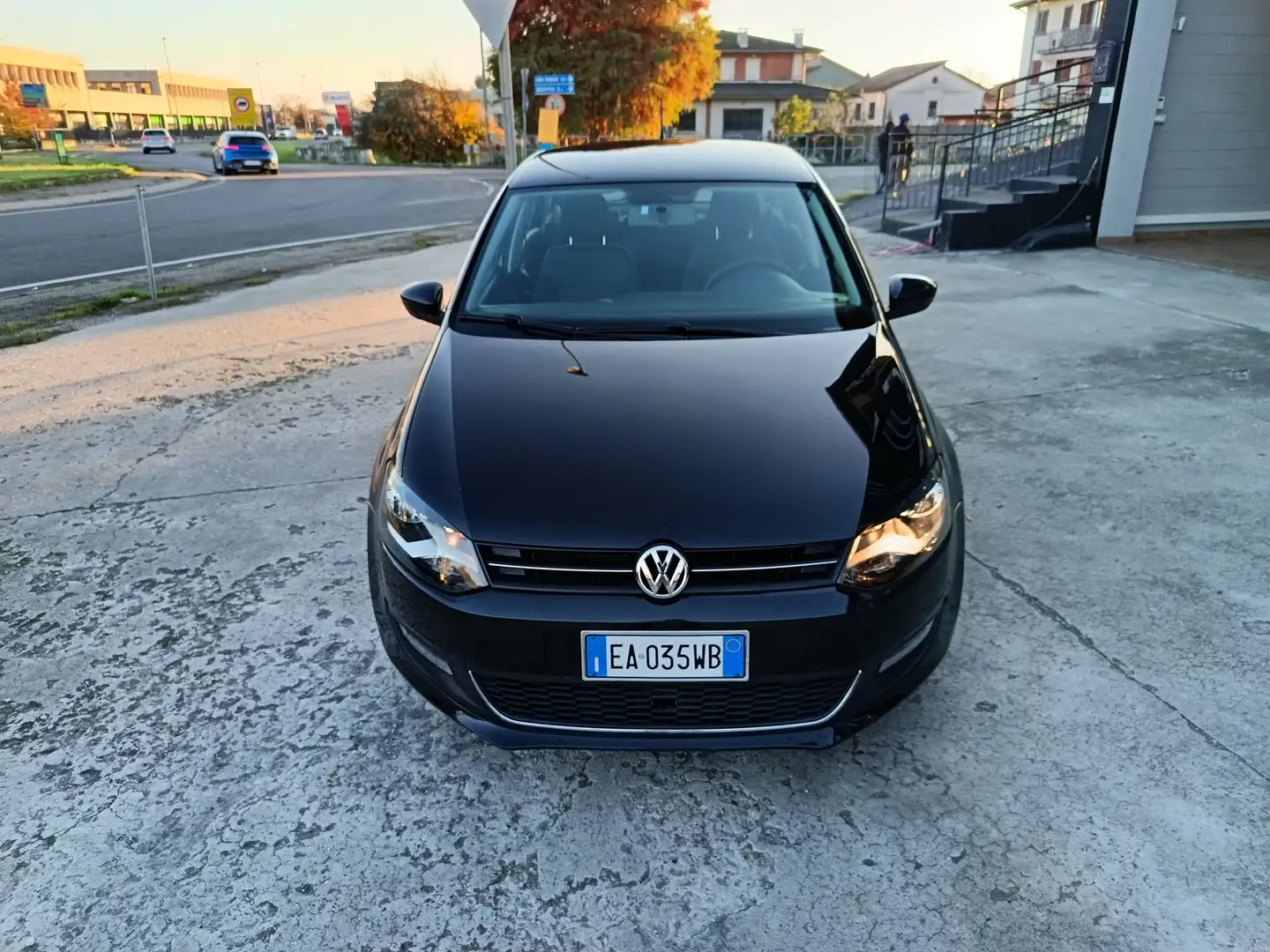 Volkswagen Polo Polo V 2009 5p 1.6 tdi Comfortline Nero - 1