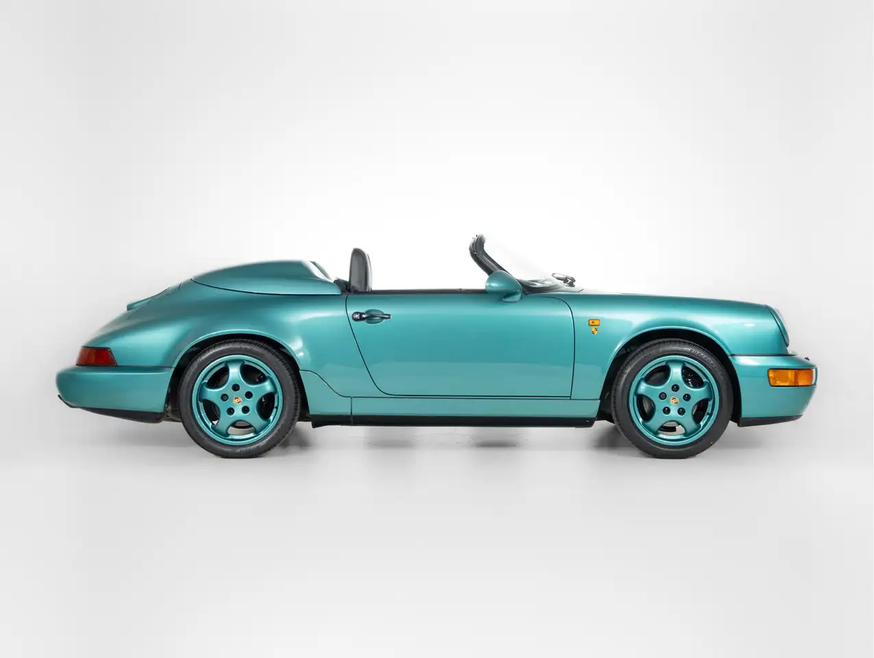 Porsche 964 Speedster | 1 of 7 in Wimbledon Green, foto 11
