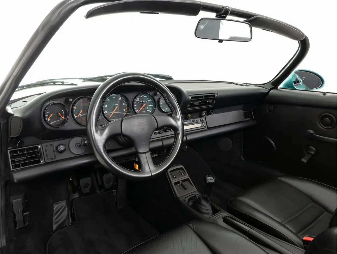 Porsche 964 Speedster | 1 of 7 in Wimbledon Green, foto 3