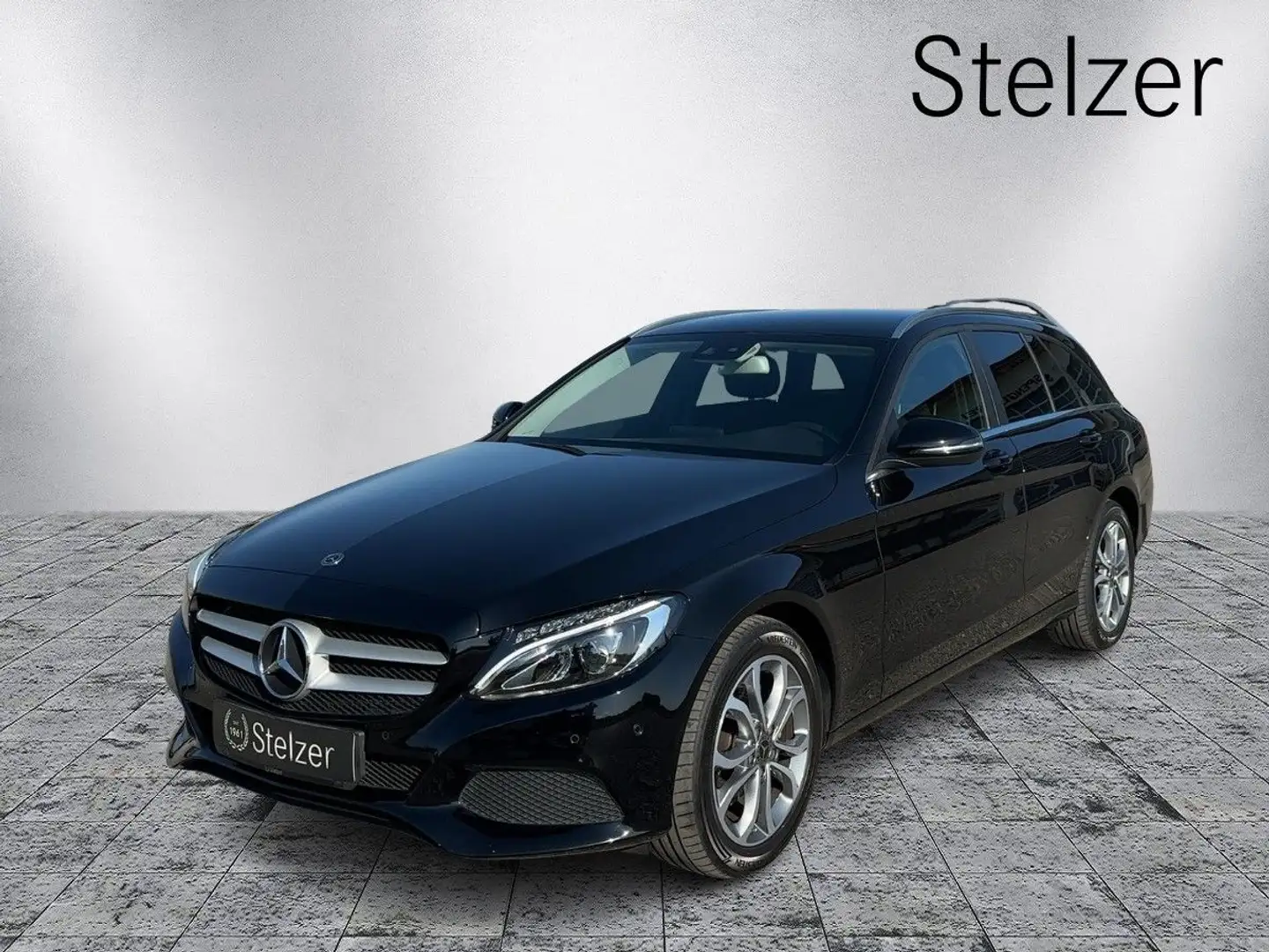Mercedes-Benz C 200 d T-Modell Stdhzg PTS Shz LED AHK RKam Schwarz - 1