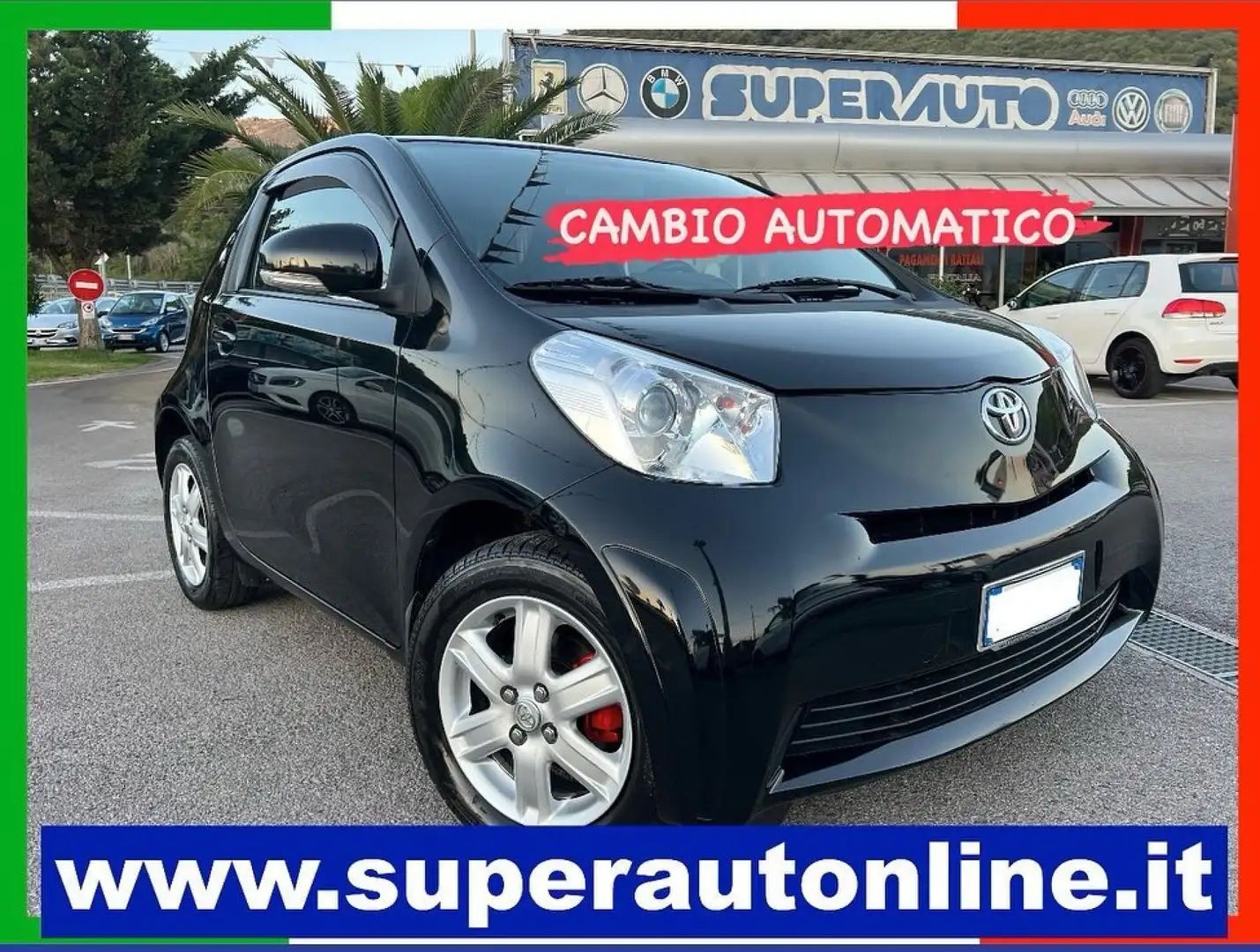 Toyota iQ 1.0 Sol AUTOMATICA NEOPATENTATI Nero - 1