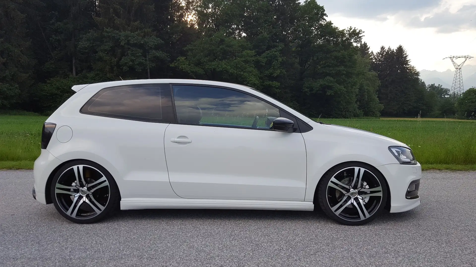 Volkswagen Polo 6R 4Sports 1,2 TSI, R-Line Paket innen & außen Weiß - 1