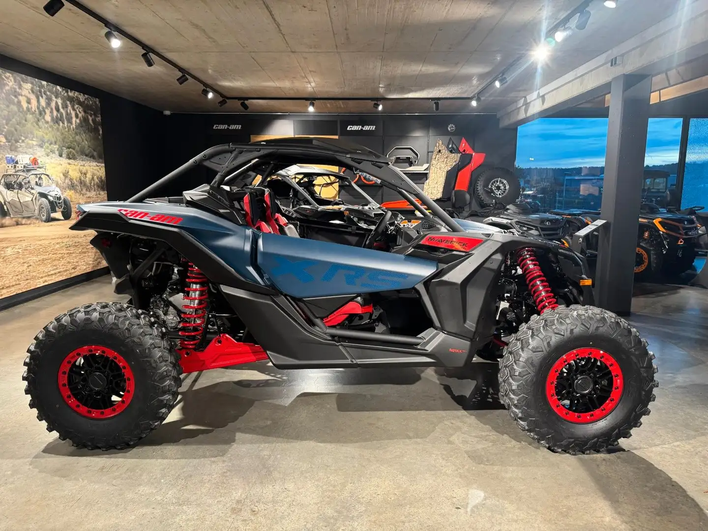 Can-Am Maverick Xrs Turbo RR Smart Shox 2026 T1B Kék - 2