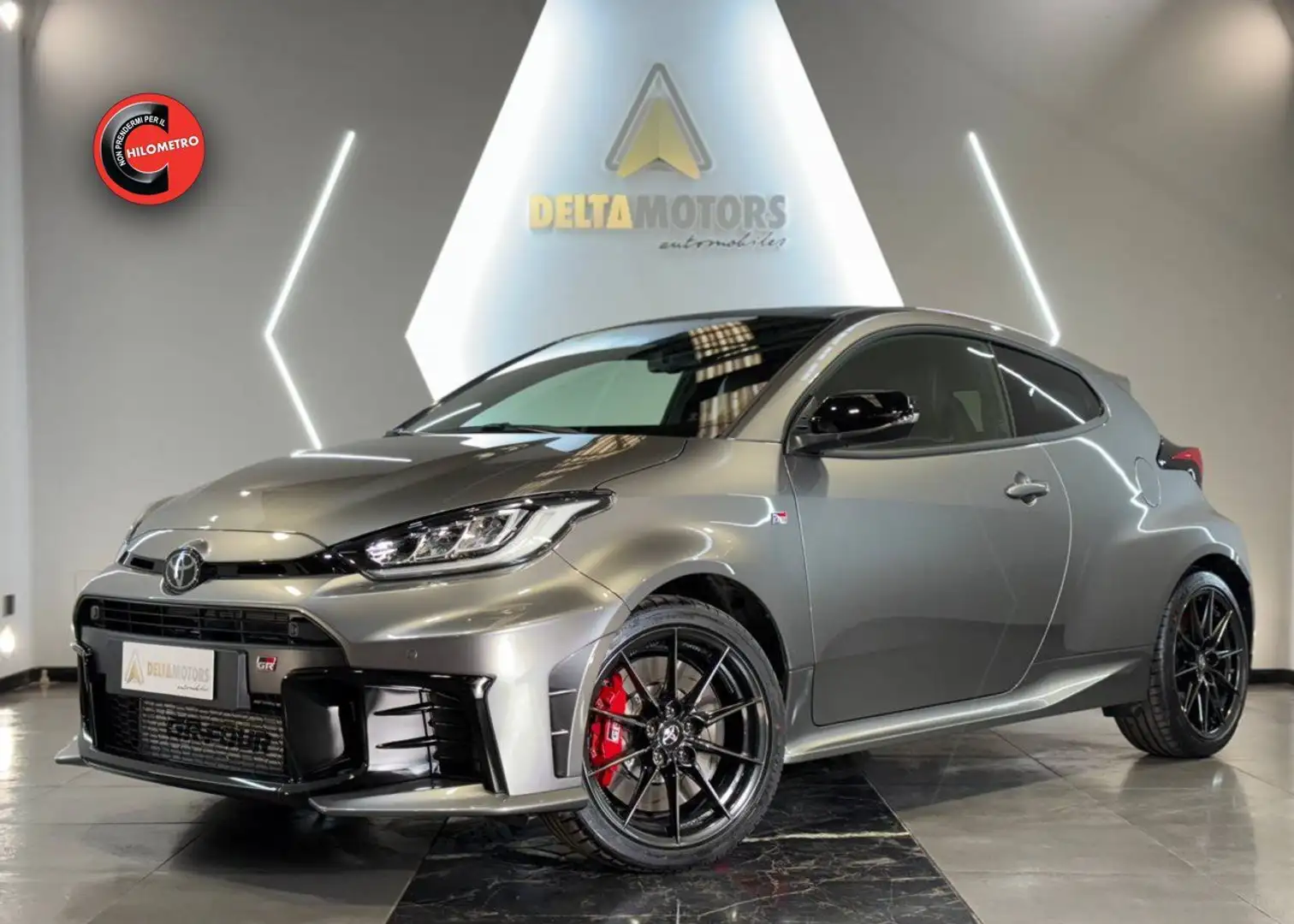 Toyota Yaris 1.6 Turbo 3 porte GR Circuit DAT *PREZZO VERO* Gris - 1