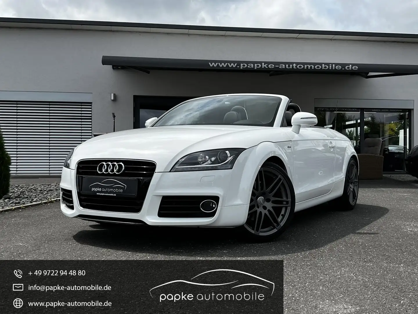 Audi TT 2.0 TFSI Roadster S-line +NAVI+XENON+19ZOLL++ Bianco - 1