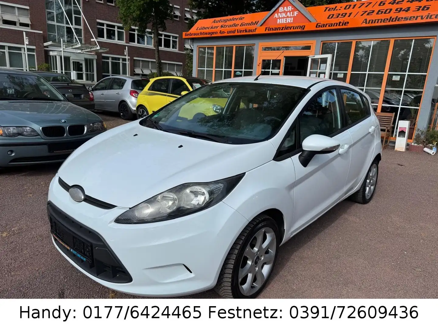 Ford Fiesta 1,25 KLIMA/el.FH/ZV mit FB/ALUFELGEN/ Weiß - 1