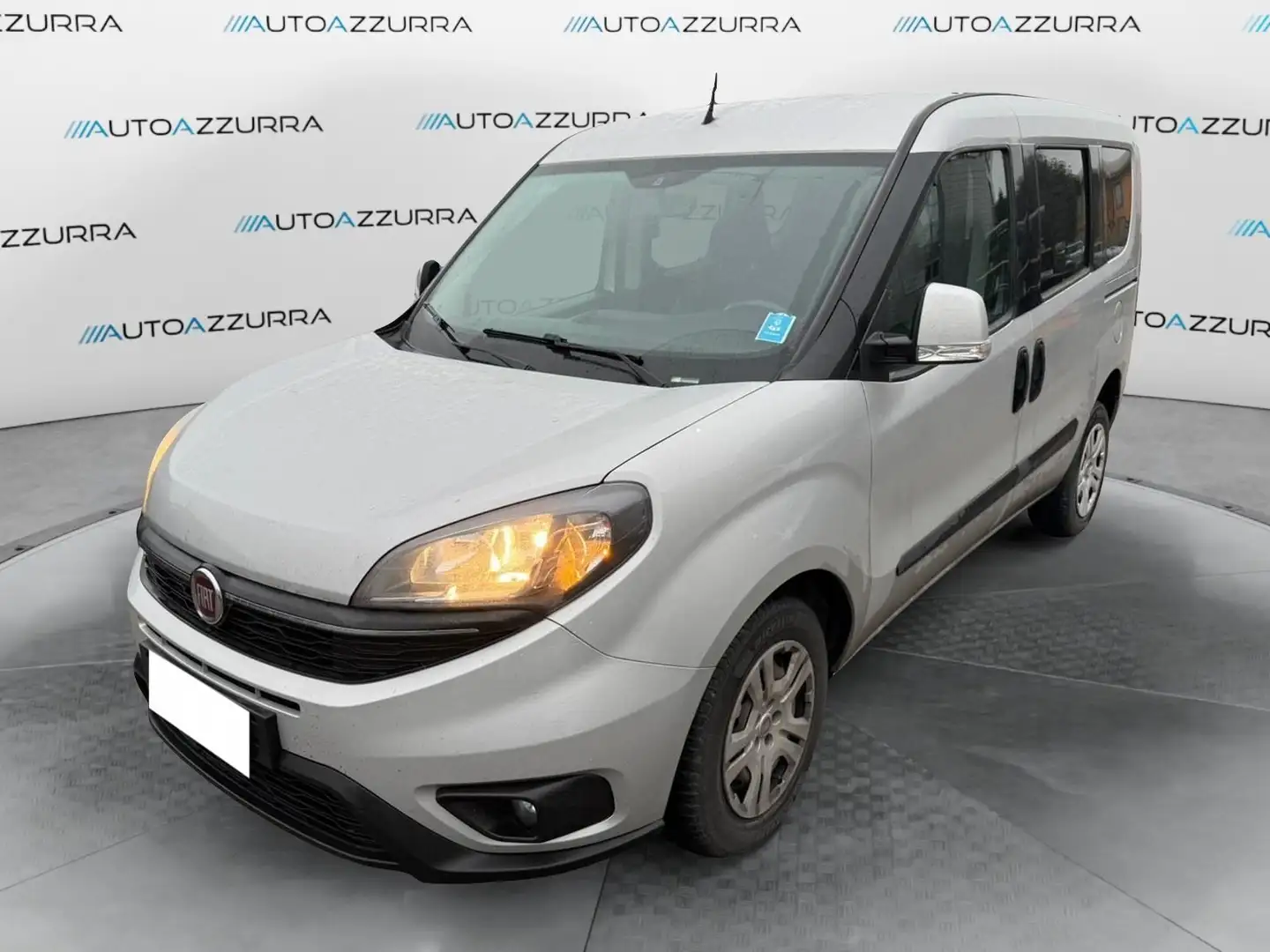 Fiat Doblo 1.6 MJT 105CV PC Combi N1 SX *N1 5 POSTI, I.E., P Silber - 1