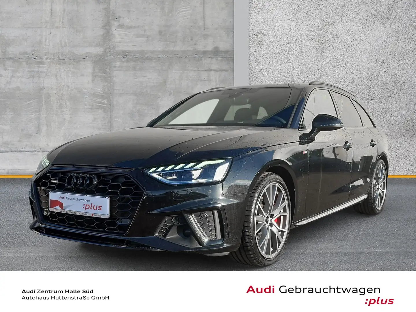 Audi A4 Avant 40 TDI qu S line AHk HuD Pano Standh. Schwarz - 1