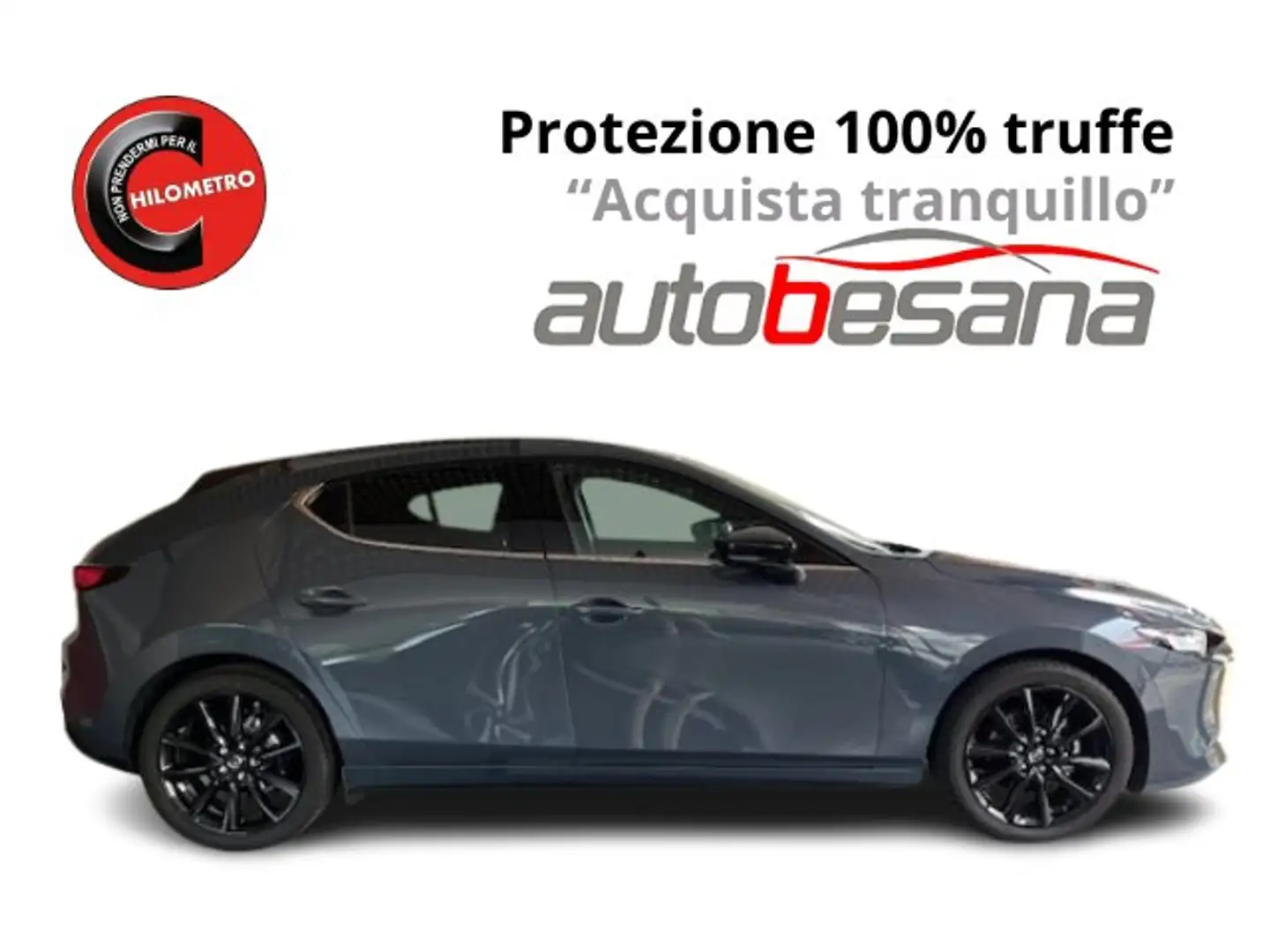 Mazda 3 5p 2.0 m-hybrid Homura 150cv auto Gris - 1