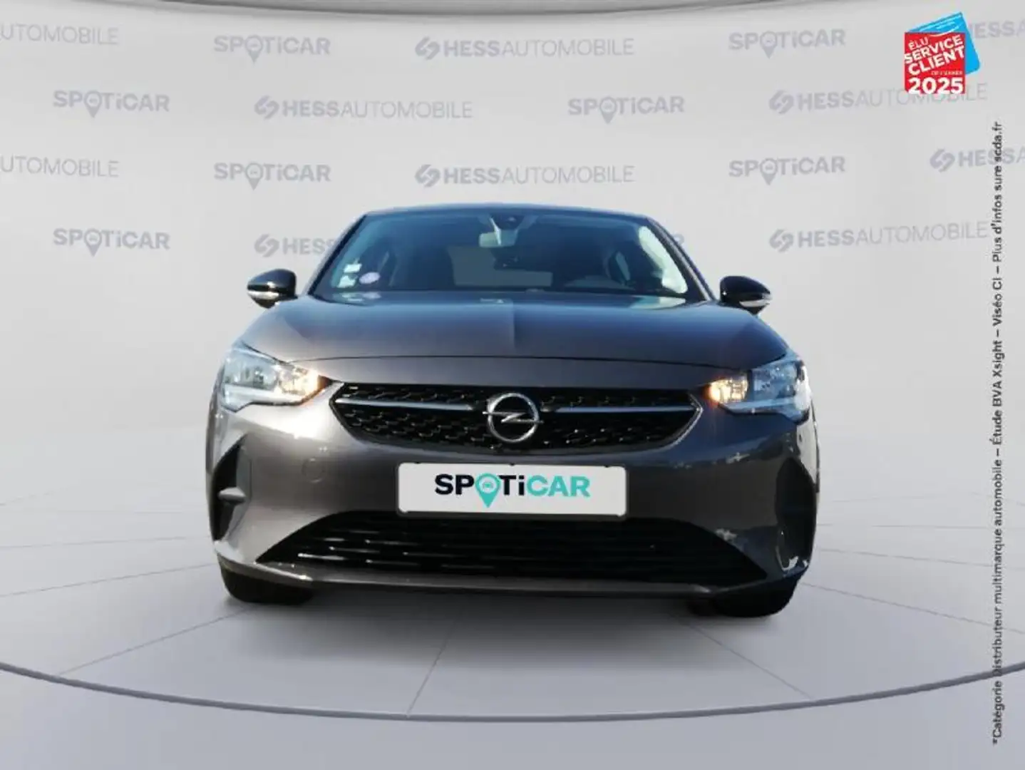 Opel Corsa 1.2 Turbo 100ch Edition Radar AR Carplay Gris - 2