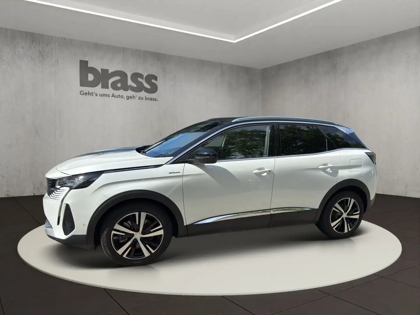 Peugeot 3008 Hybrid 225 GT Weiß - 2