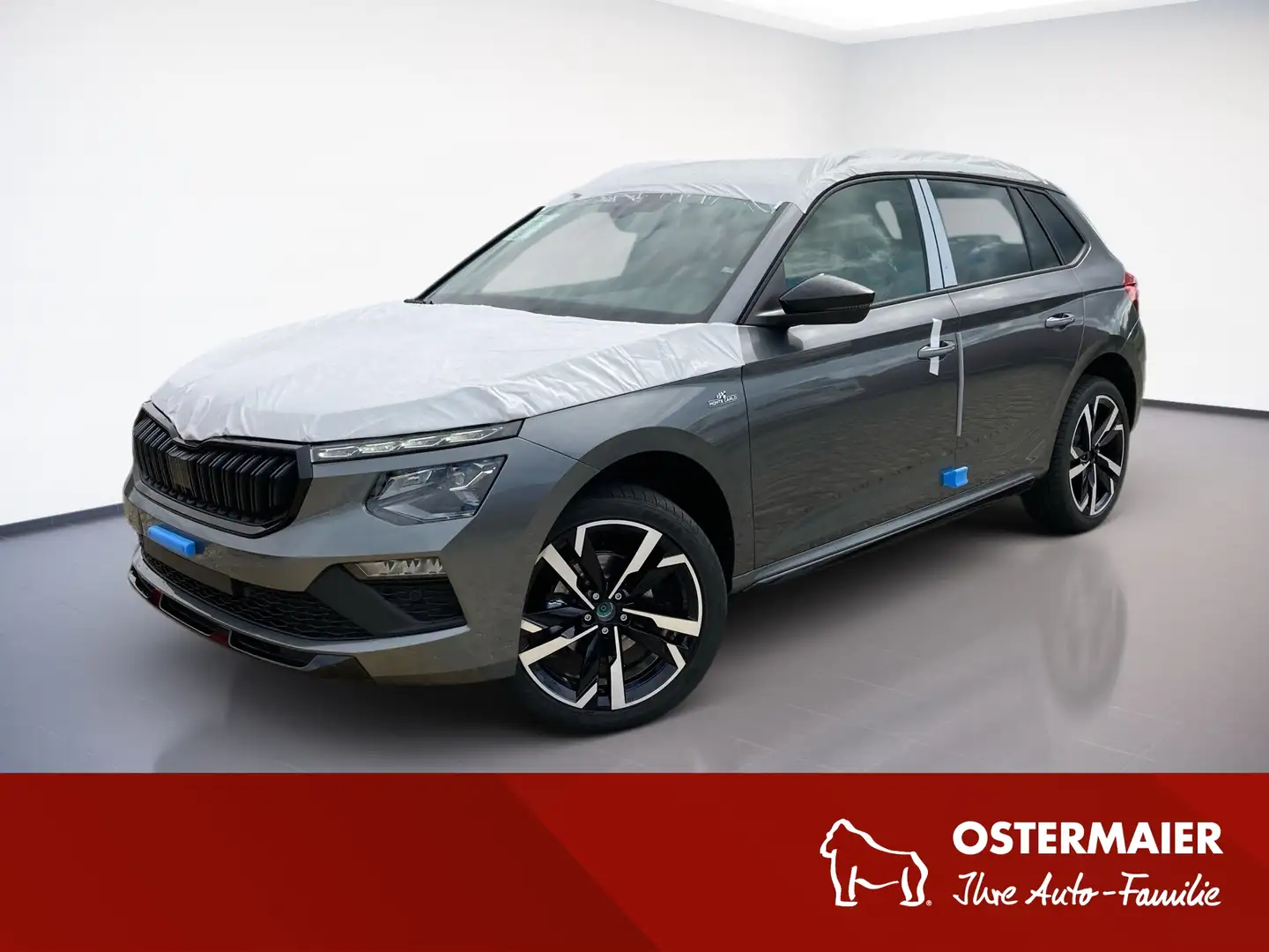 Skoda Kamiq Monte Carlo 1.5TSI Matrix.DSG.AHK.NAV.PANO.SignA.A Gris - 1