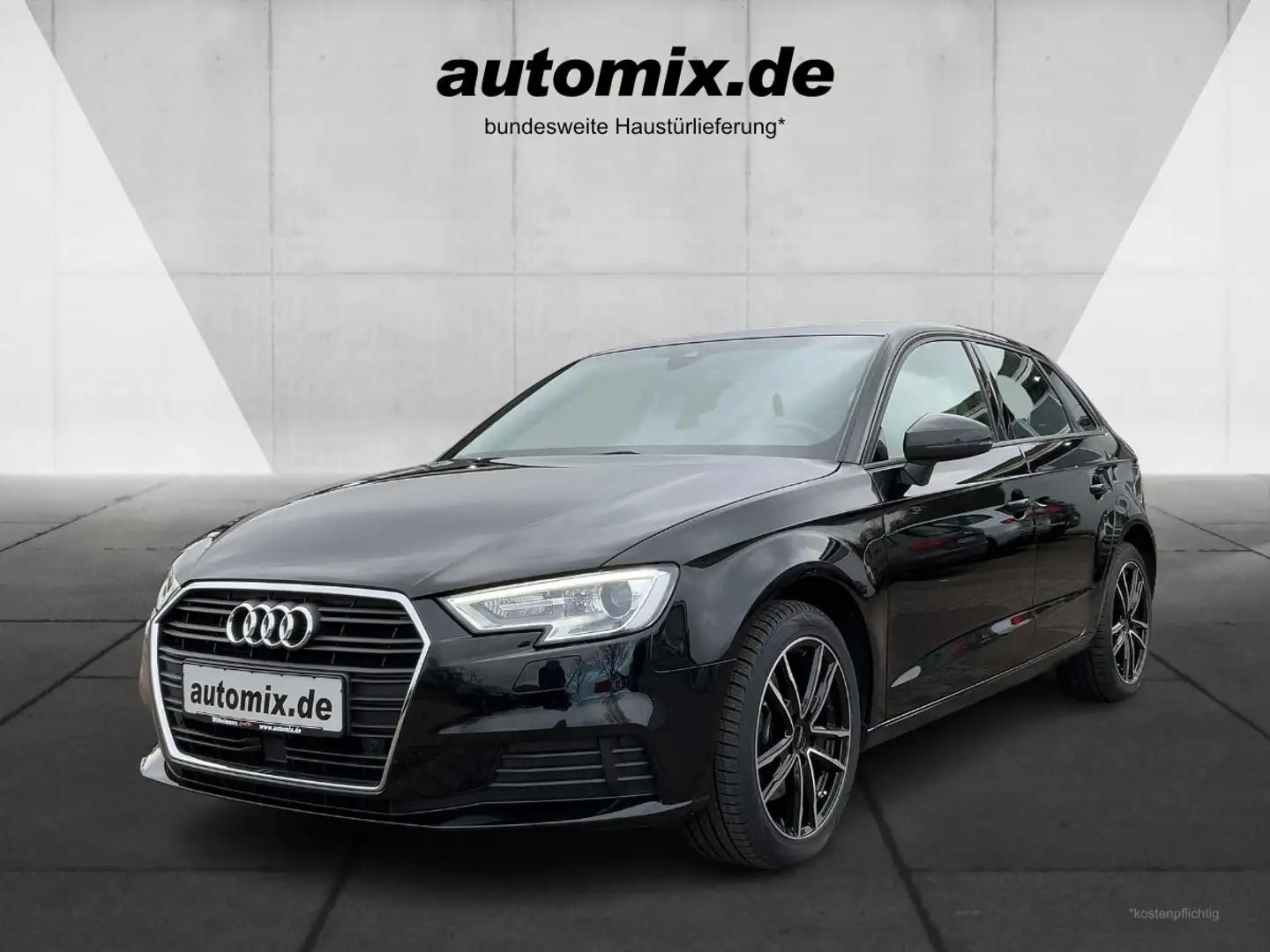 Audi A3 AUTOM.,Navi,SHZ,Xenon,Spurha.,Lederlenkrad Noir - 1