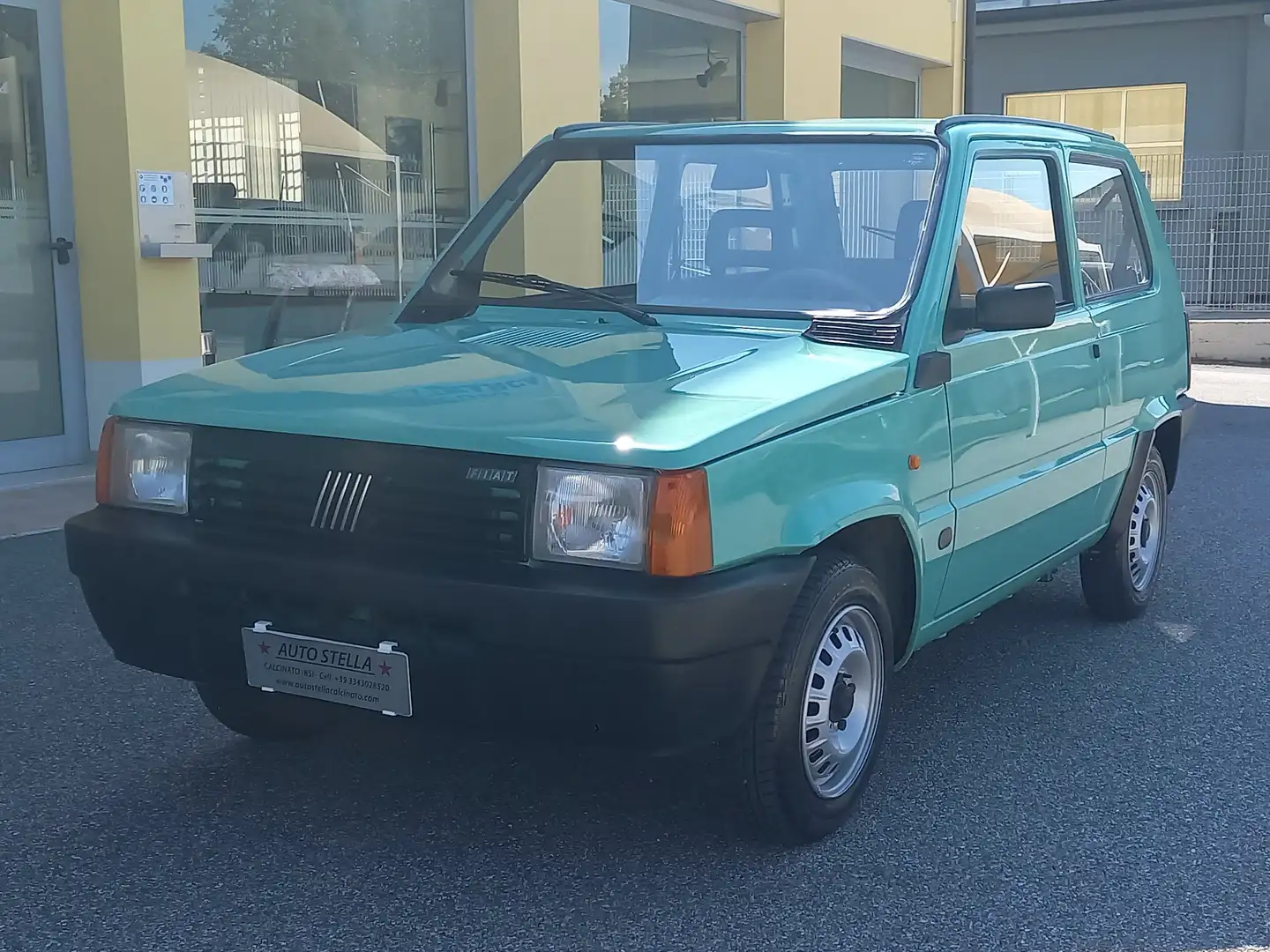 Fiat Panda Benzina e GPL 5 Posti SOLO 67.270 KM. UNICO PROPR. Verde - 1