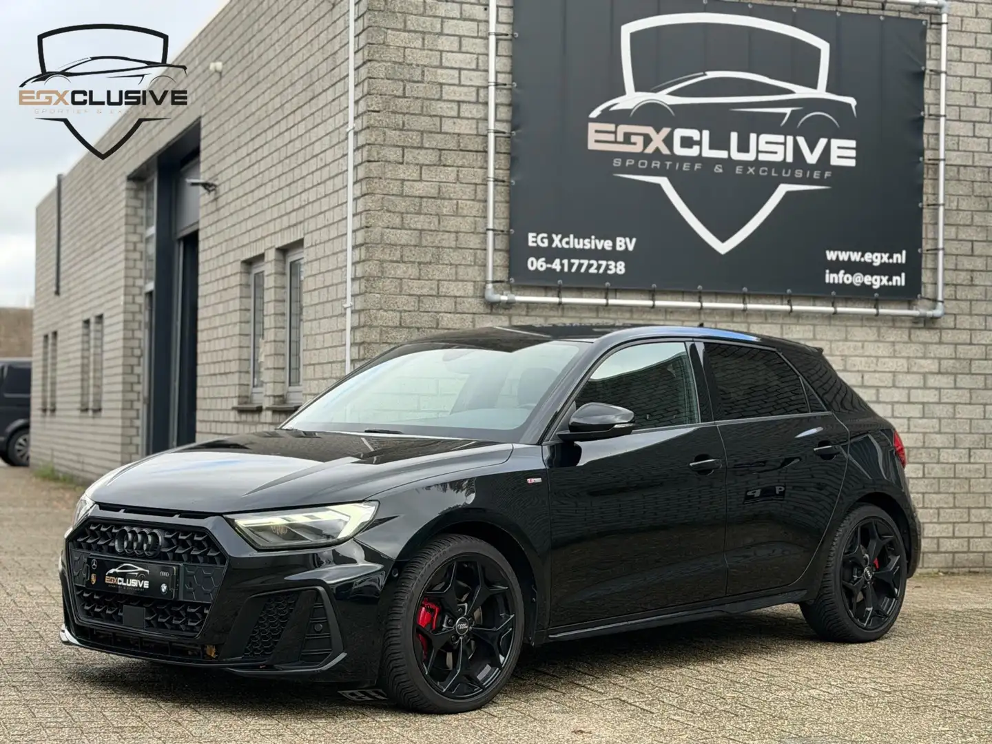 Audi A1 Sportback 40 TFSI edition one S Line/Keyless/Virtu Zwart - 1