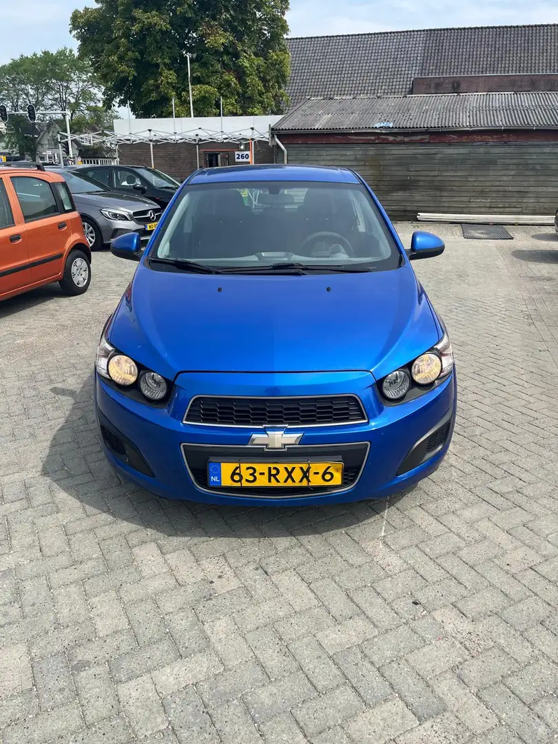Chevrolet Aveo 1.4 LT AUTOMAAT AIRCO LM VELGEN Bleu - 1