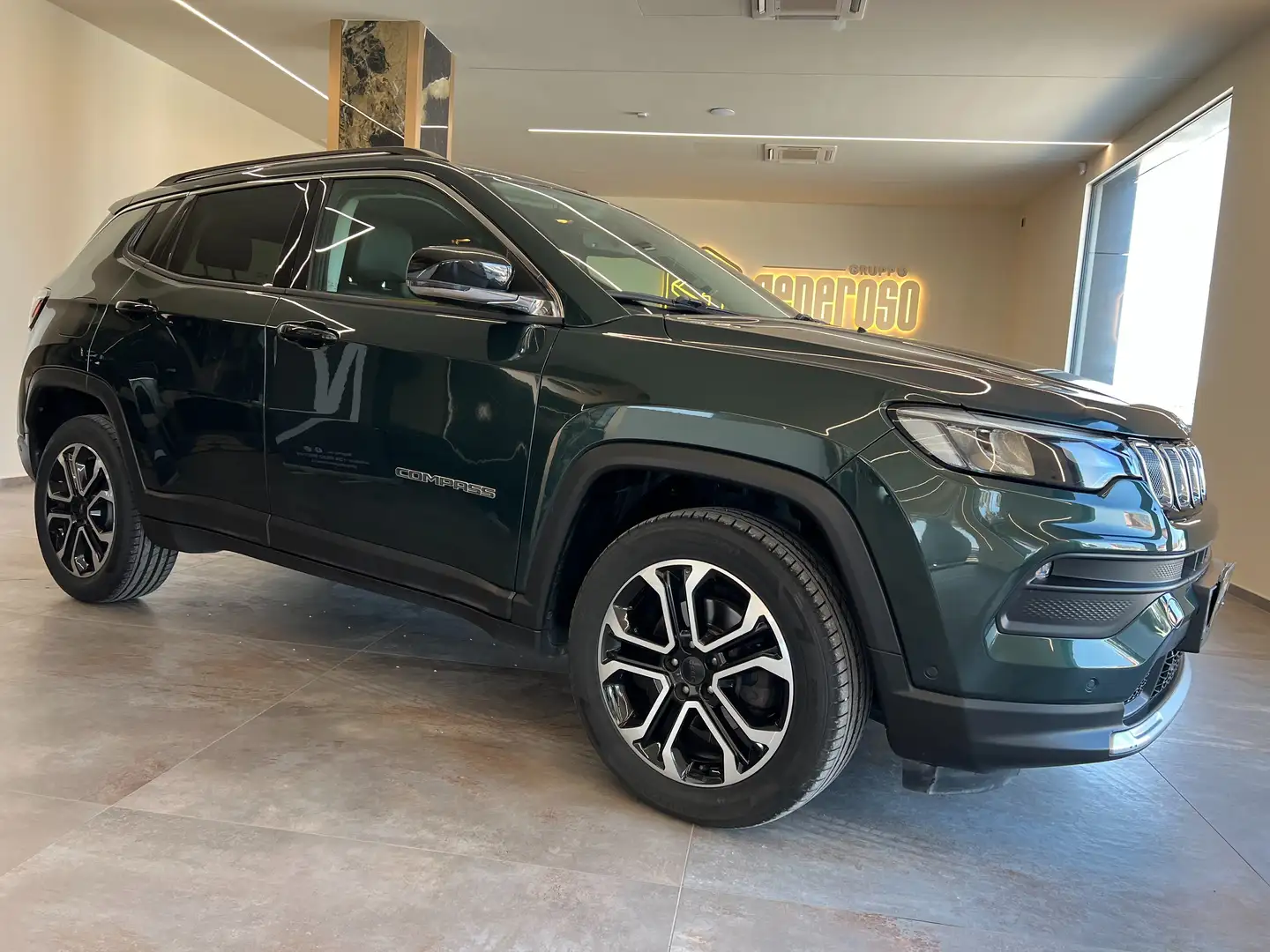 Jeep Compass Compass II 2021 1.6 mjt Limited 130cv IVA Esposta Verde - 2