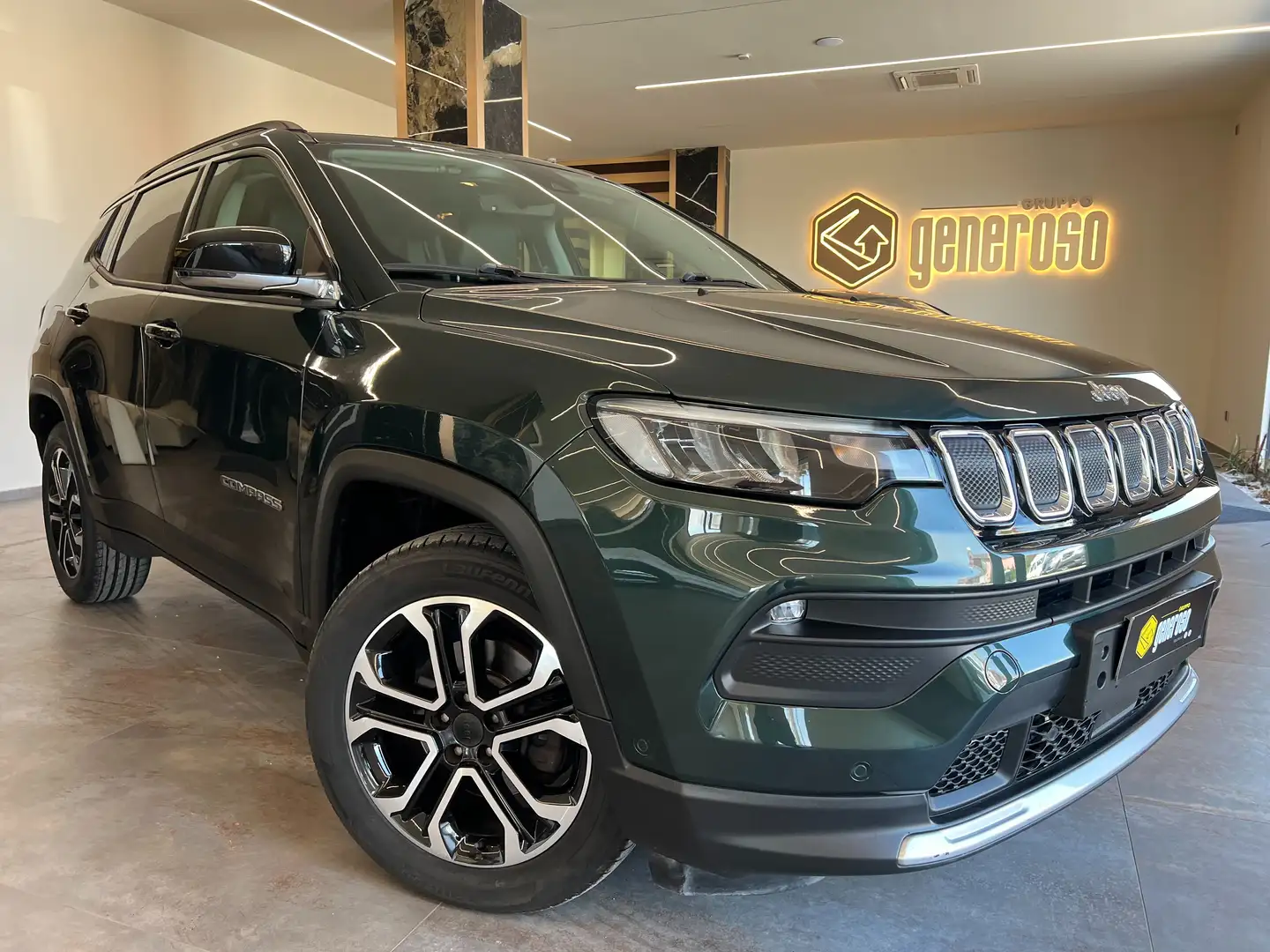 Jeep Compass Compass II 2021 1.6 mjt Limited 130cv IVA Esposta Verde - 1
