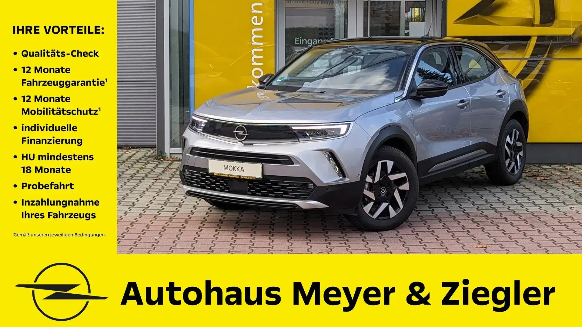 Opel Mokka 1.2 Turbo Autom. LHZ/SHZ/MatrixLED/Navi/DriveAssi Argent - 1