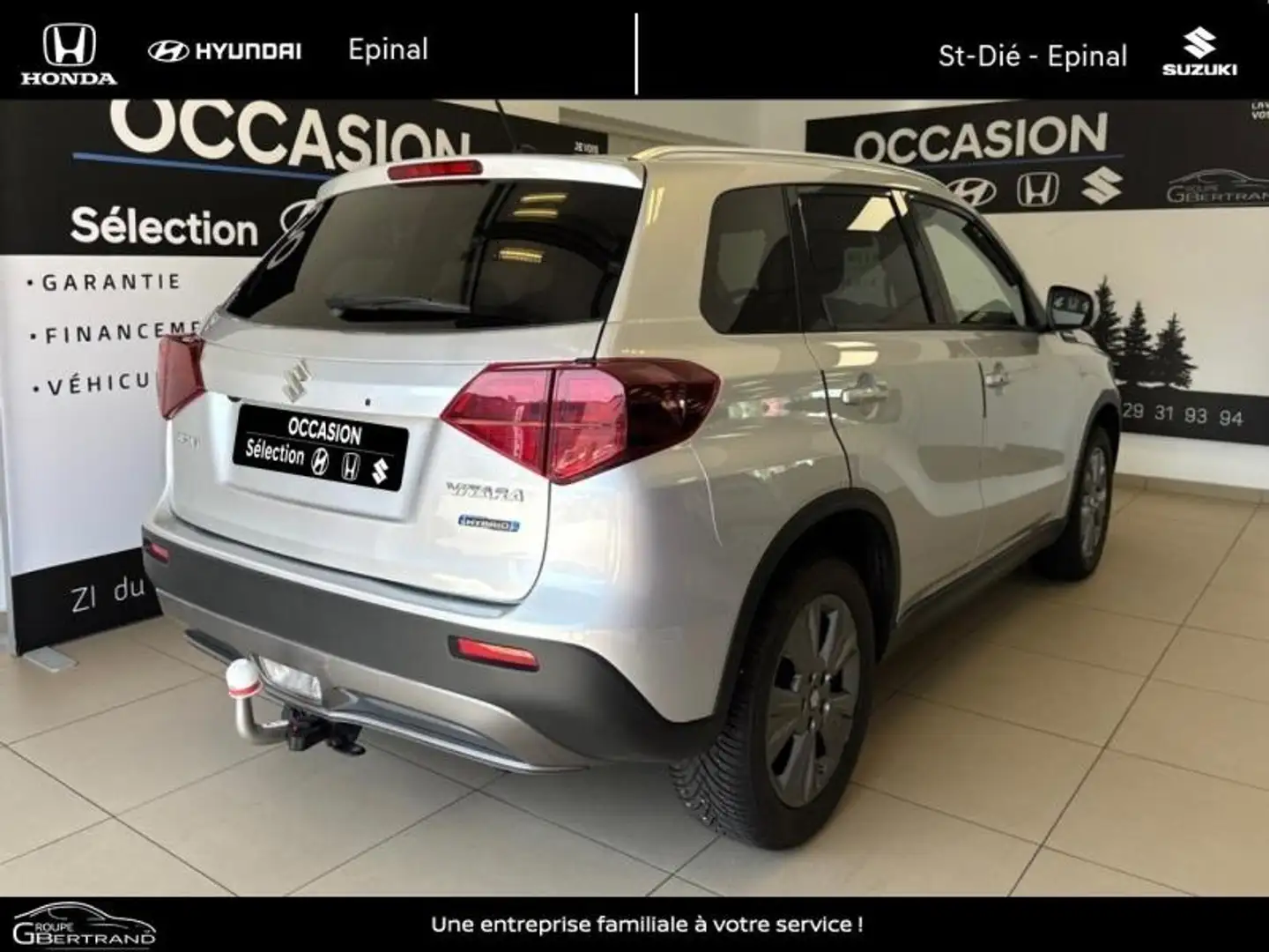 Suzuki Vitara 1.5 Dualjet Hybrid 115ch Privilège Auto Allgrip Argent - 2