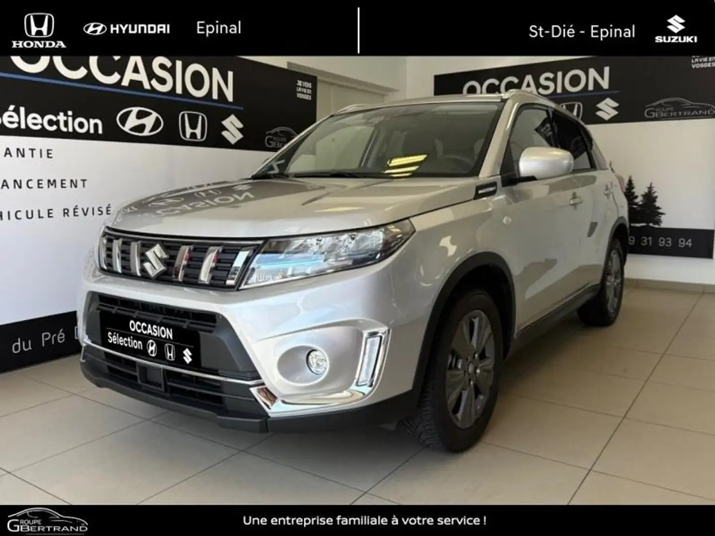 Suzuki Vitara 1.5 Dualjet Hybrid 115ch Privilège Auto Allgrip Argent - 1
