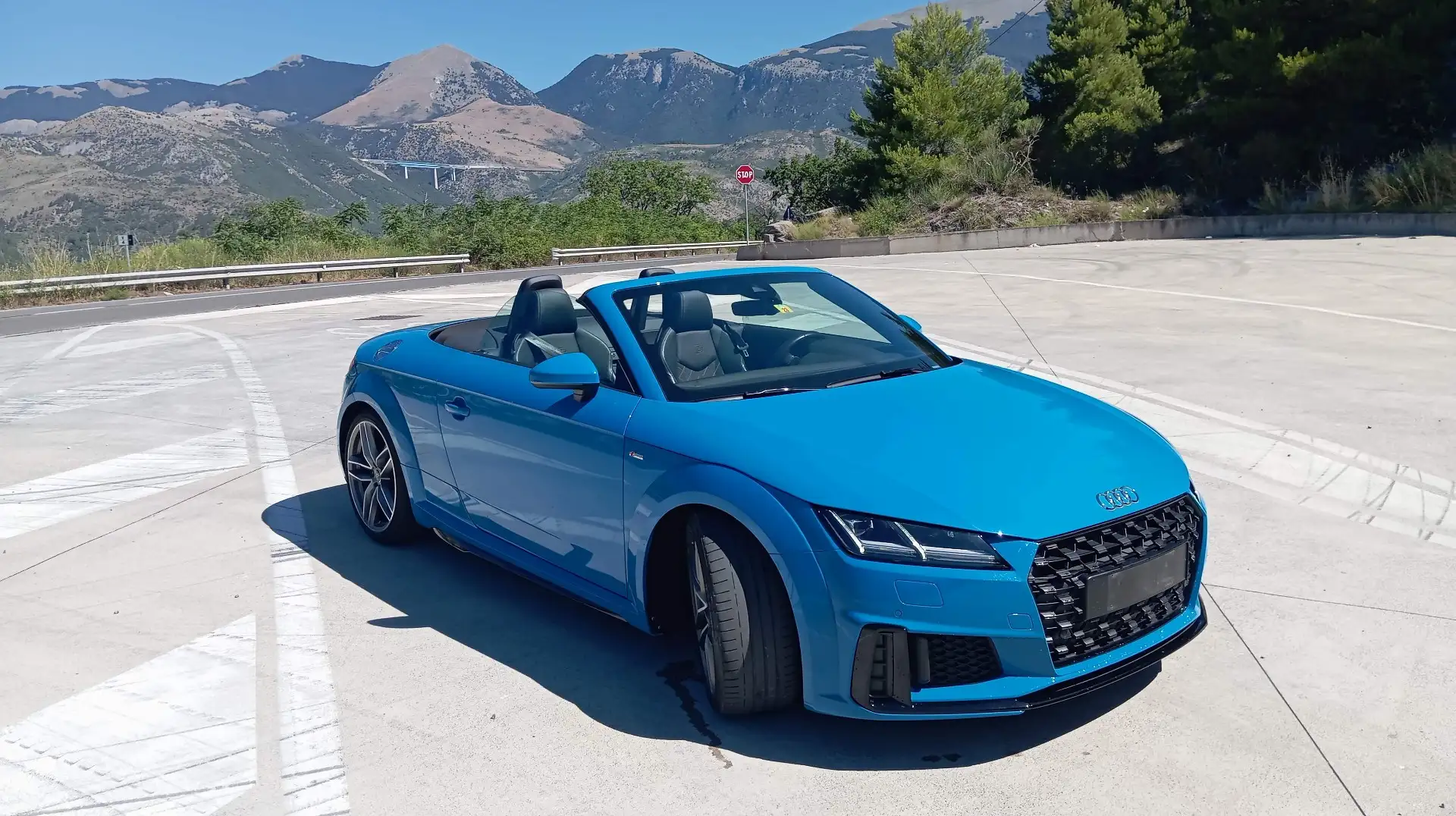 Audi TT Roadster 40 Tfsi 200Cv S-Line Plus 1 Pro-Aziendale Blu/Azzurro - 1