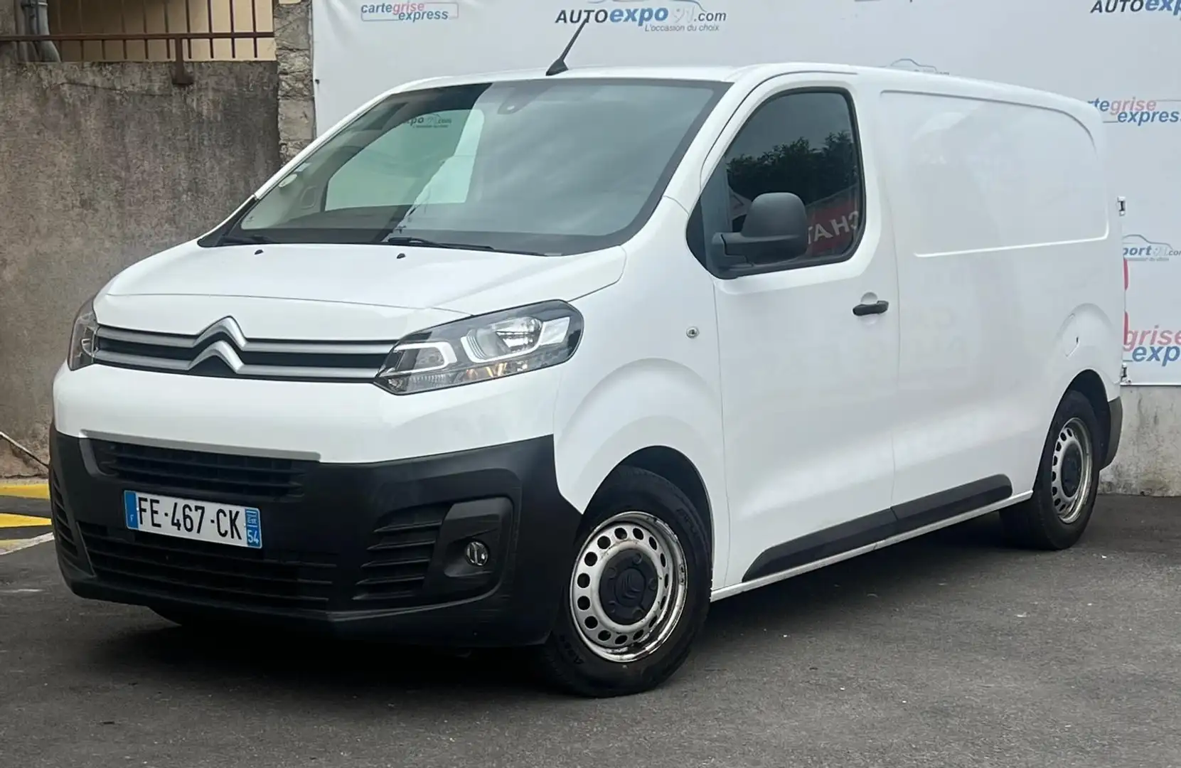 Citroen Jumpy M 1.6 BLUEHDI 95CH BUSINESS Blanc - 1
