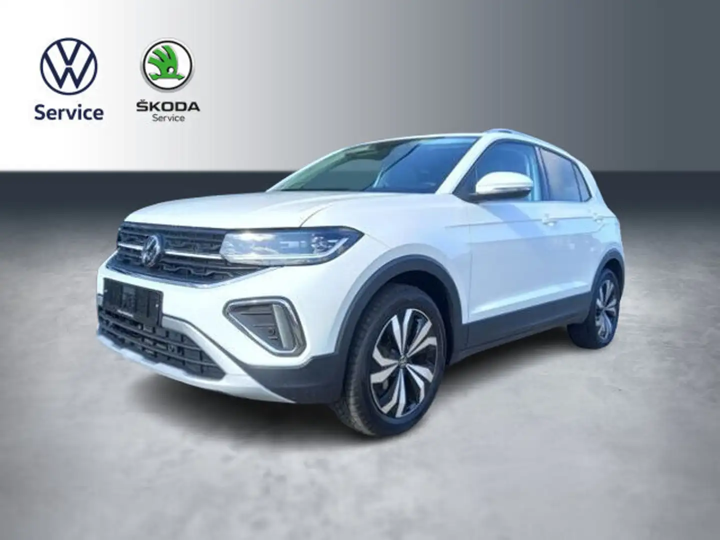 Volkswagen T-Cross T-Cross 1.0 TSI DSG Style MatrixLED Kamera Navi Bianco - 1