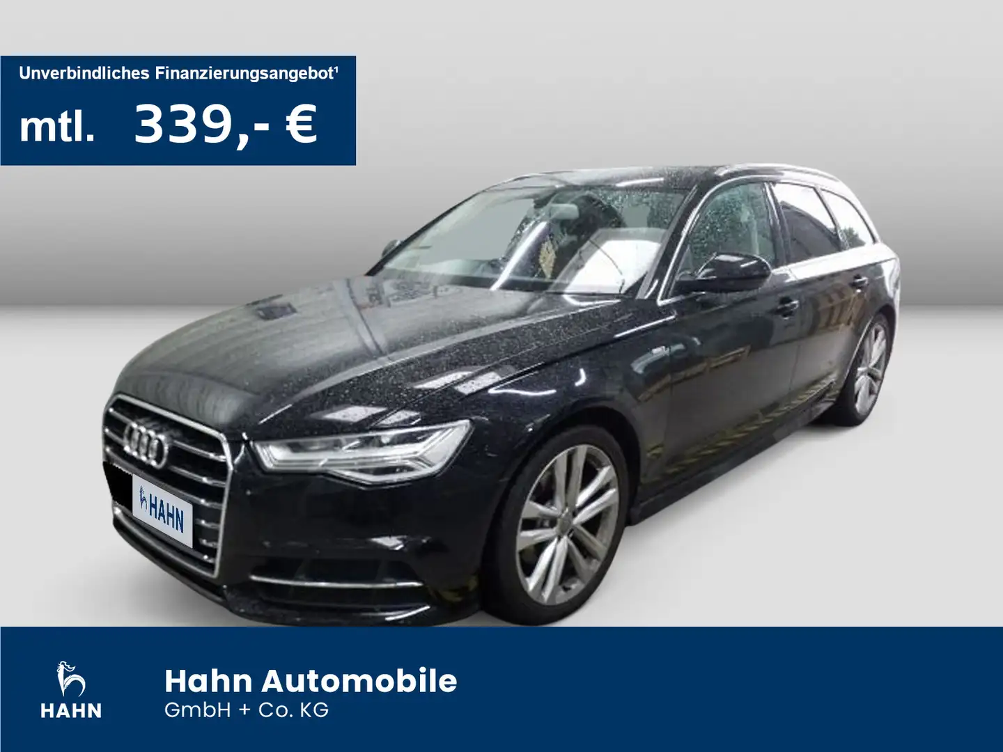 Audi A6 2.0TDI S-Line S-trc Cam Climatr Tempo Schwarz - 1