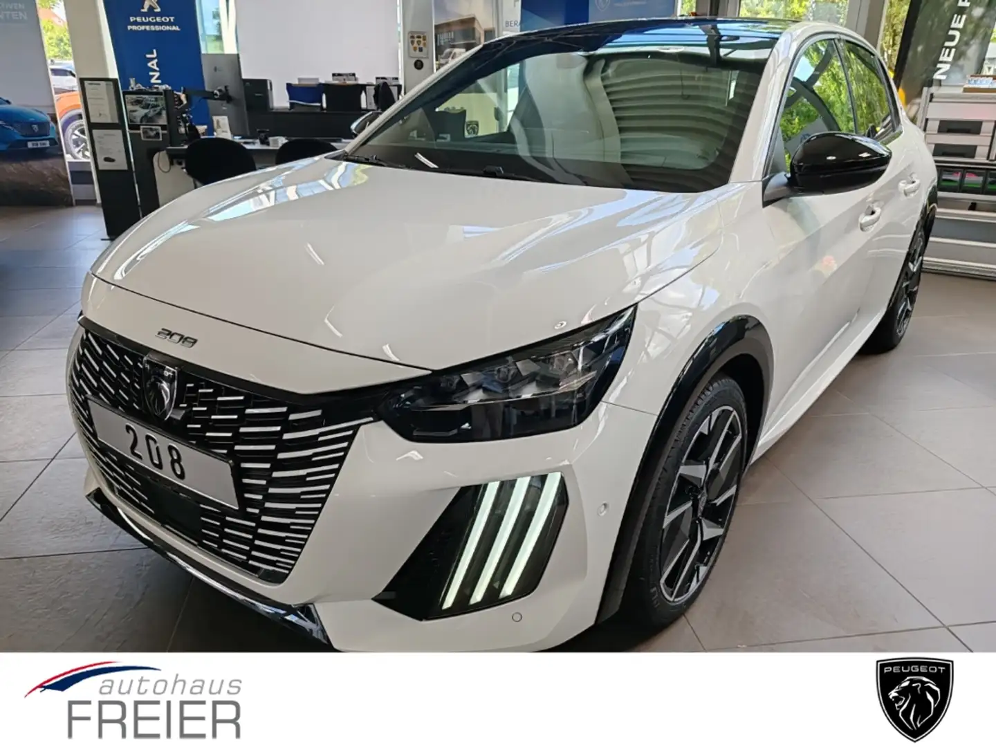Peugeot 208 Hybrid 110 GT 1.2 EU6e LED ACC Apple CarPlay Andro Weiß - 1