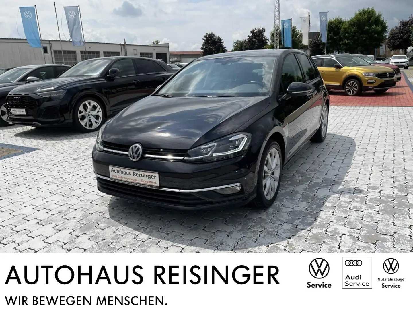 Volkswagen Golf VII 1.4 TSI Highline (Standh.,LED,PDC) Klima Noir - 1