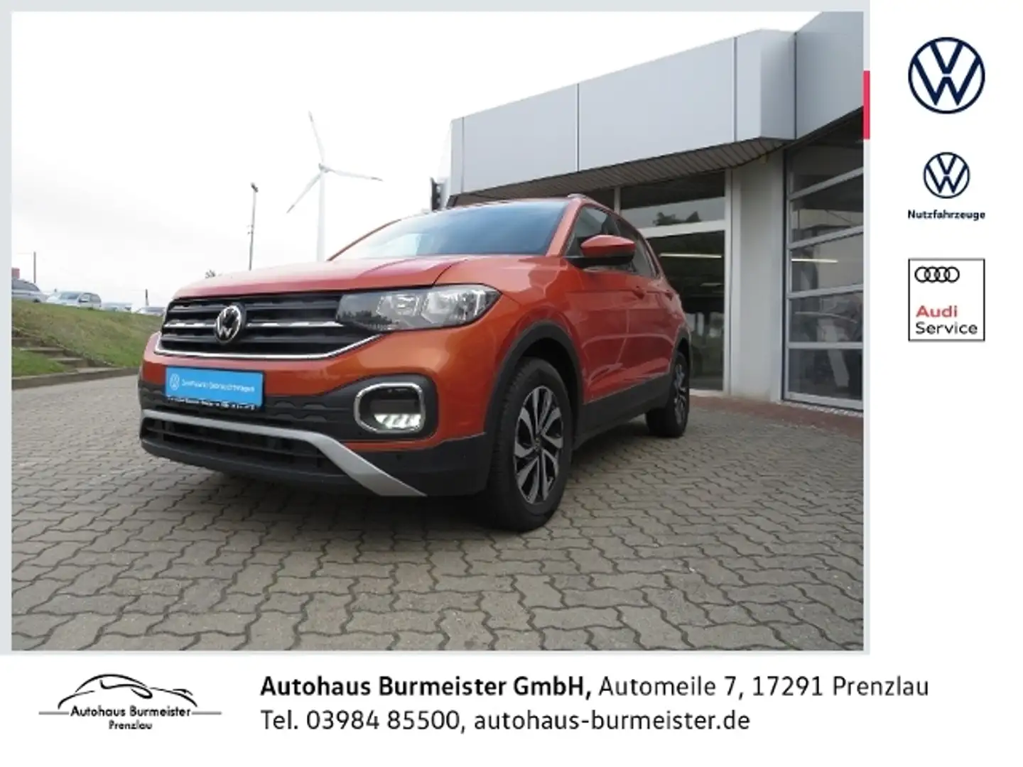 Volkswagen T-Cross 1.0 TSI Active OPF (EURO 6d) Active, DSG, NAVI, Orange - 1
