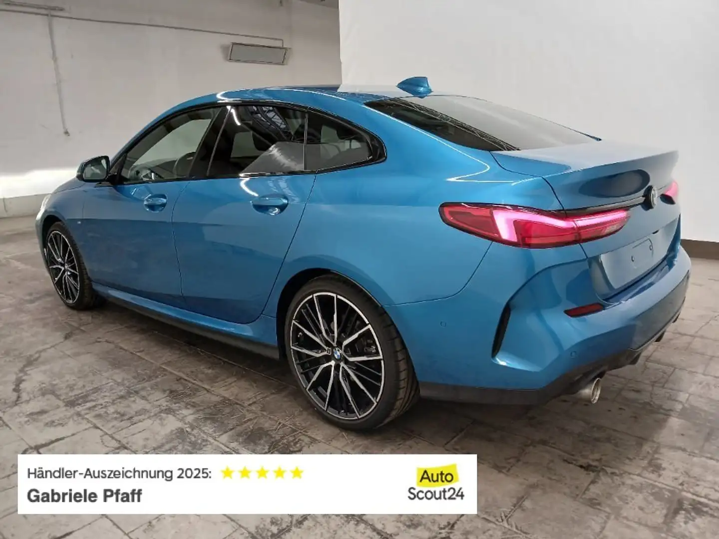 BMW 218 i Gran Coupe M Sport*AHK*LH*SH*H/K*RFK*19Zoll*Park Blau - 2