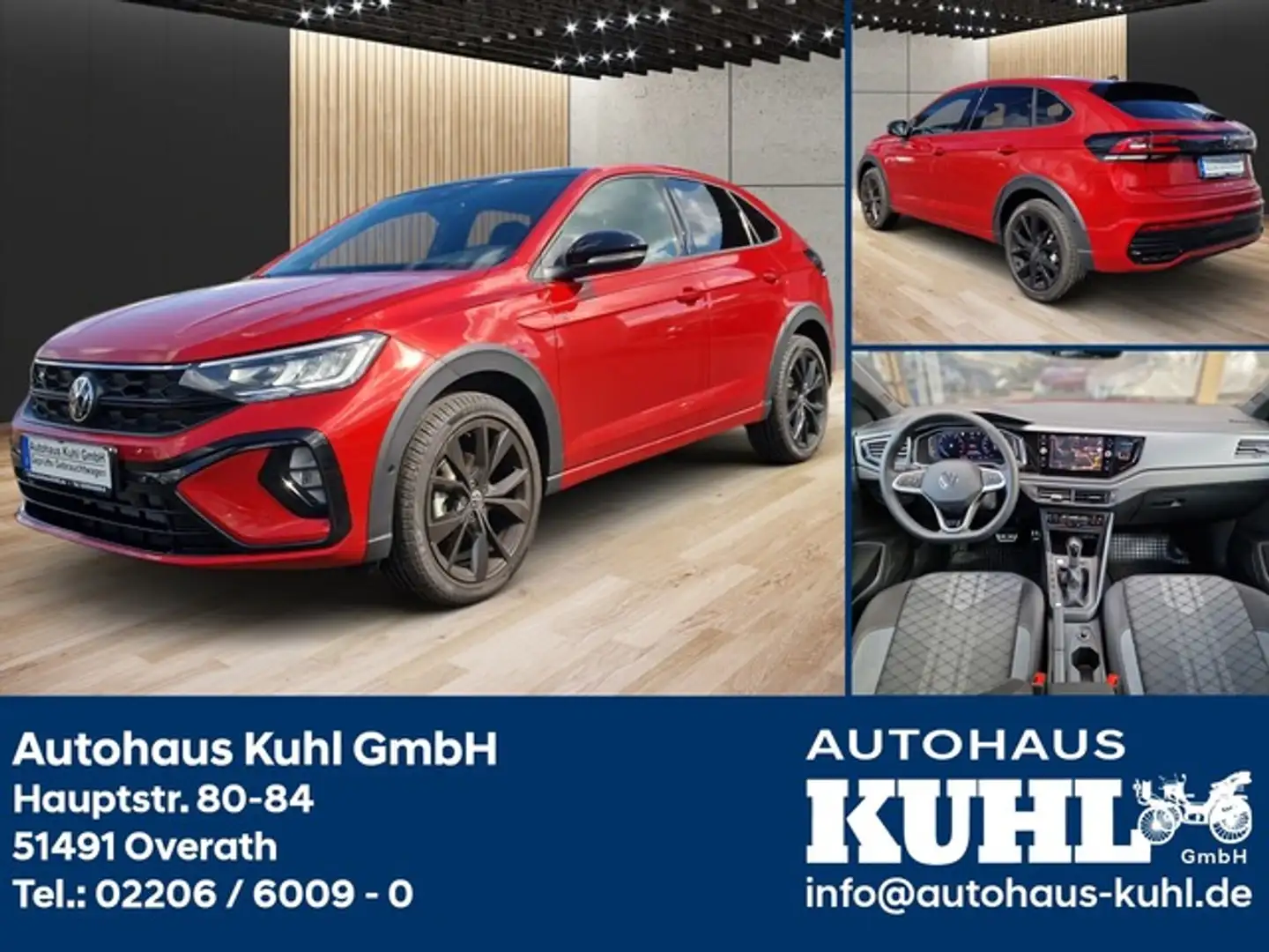 Volkswagen Taigo 1.5 R-Line DSG Navi,Klimaauto,LED,SD Rouge - 1