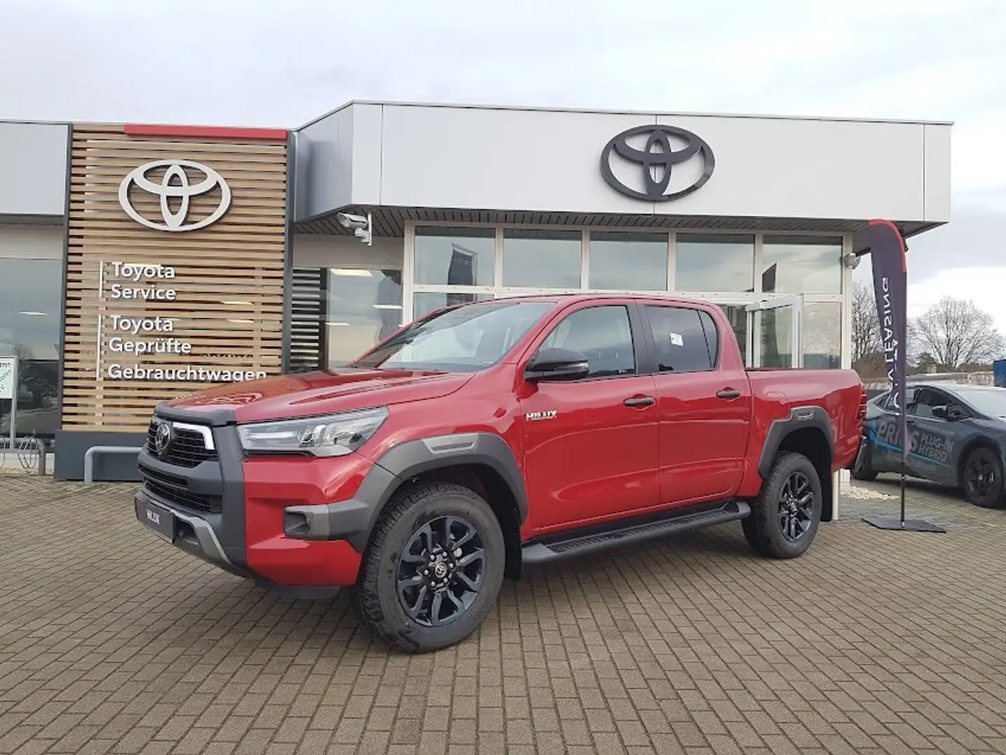 Toyota Hilux Invincible Double Cab 2,8D 4x4 AT  *AKTIONSPREIS!* Rot - 1