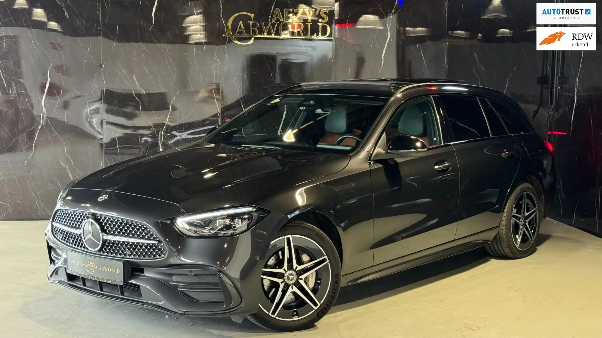 Mercedes-Benz C 300 Estate 300e AMG |Pano|Sfeer|Cam|ACC|Keyl Gris - 1