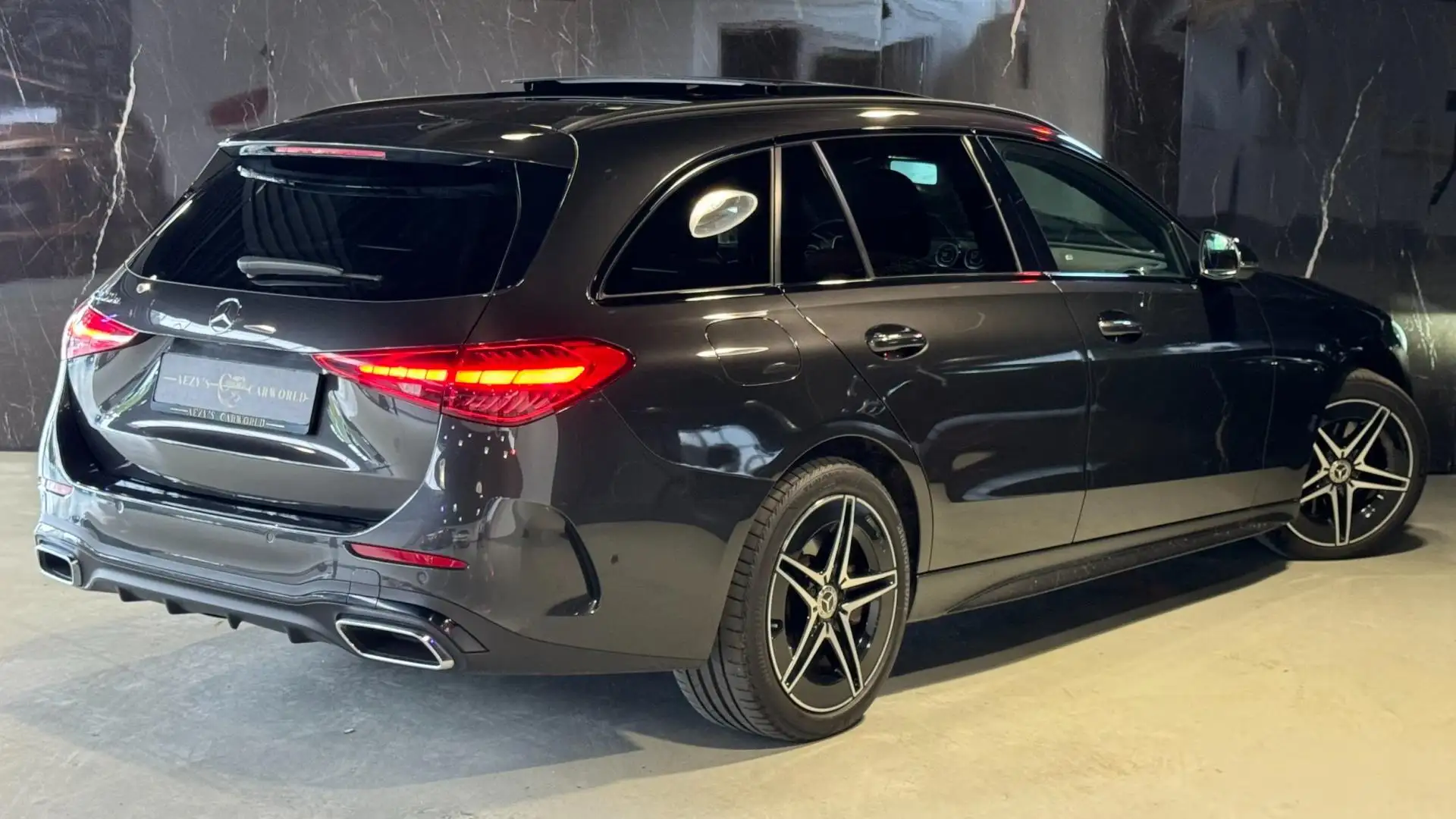 Mercedes-Benz C 300 Estate 300e AMG |Pano|Sfeer|Cam|ACC|Keyl Gris - 2