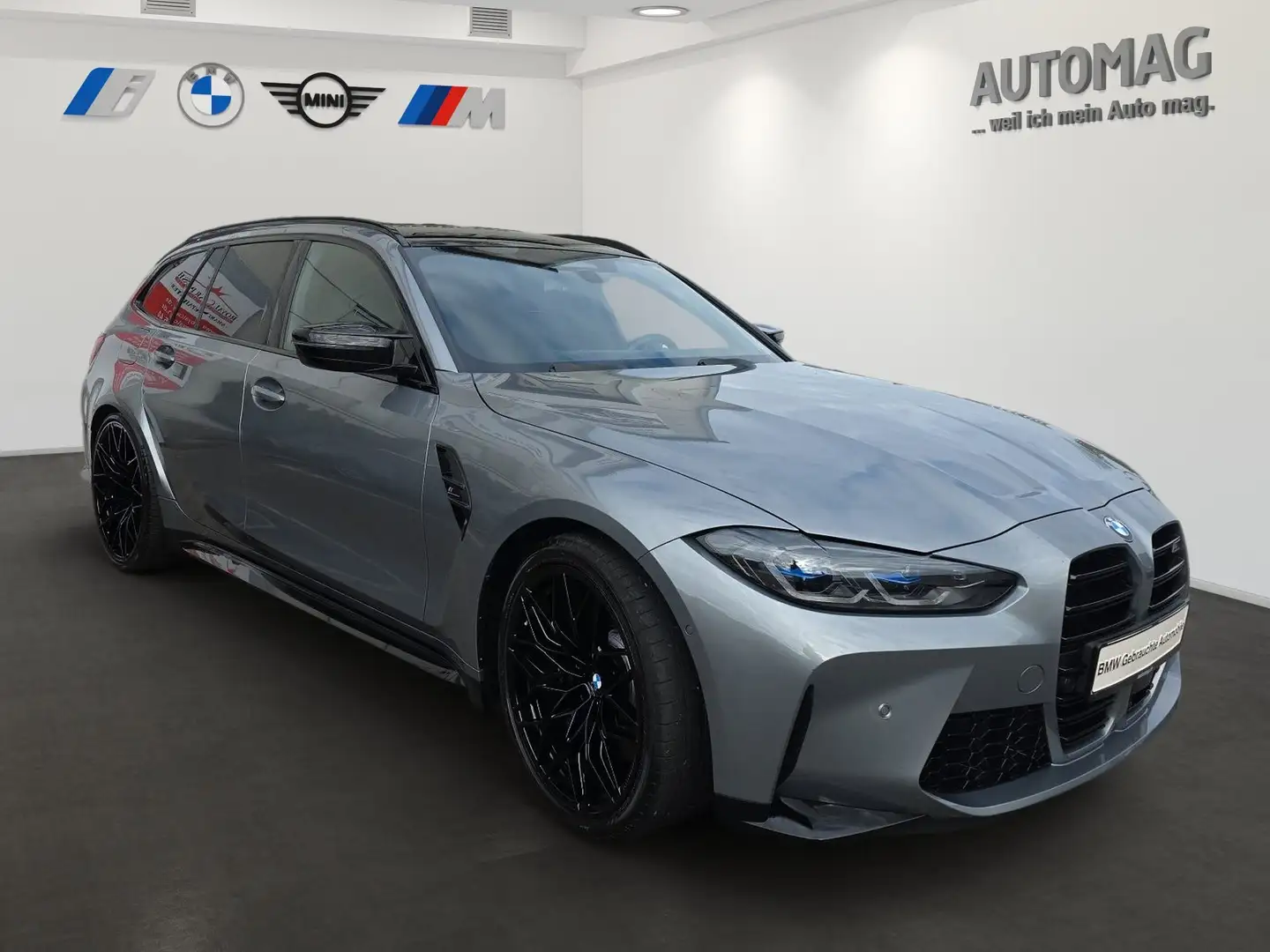 BMW M3 Competition Laser*DriveAssistProf*Harman/Kardon*Si Grau - 2