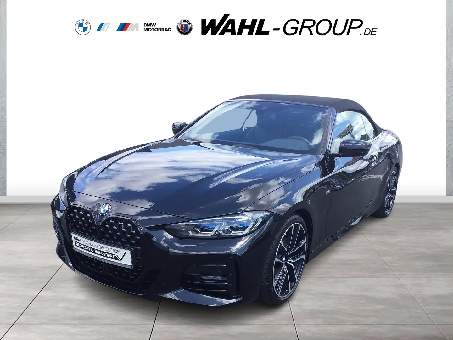 BMW 420 d CABRIO M SPORT LEDER LC PROF LASER ALARM   HIFI Negro - 1
