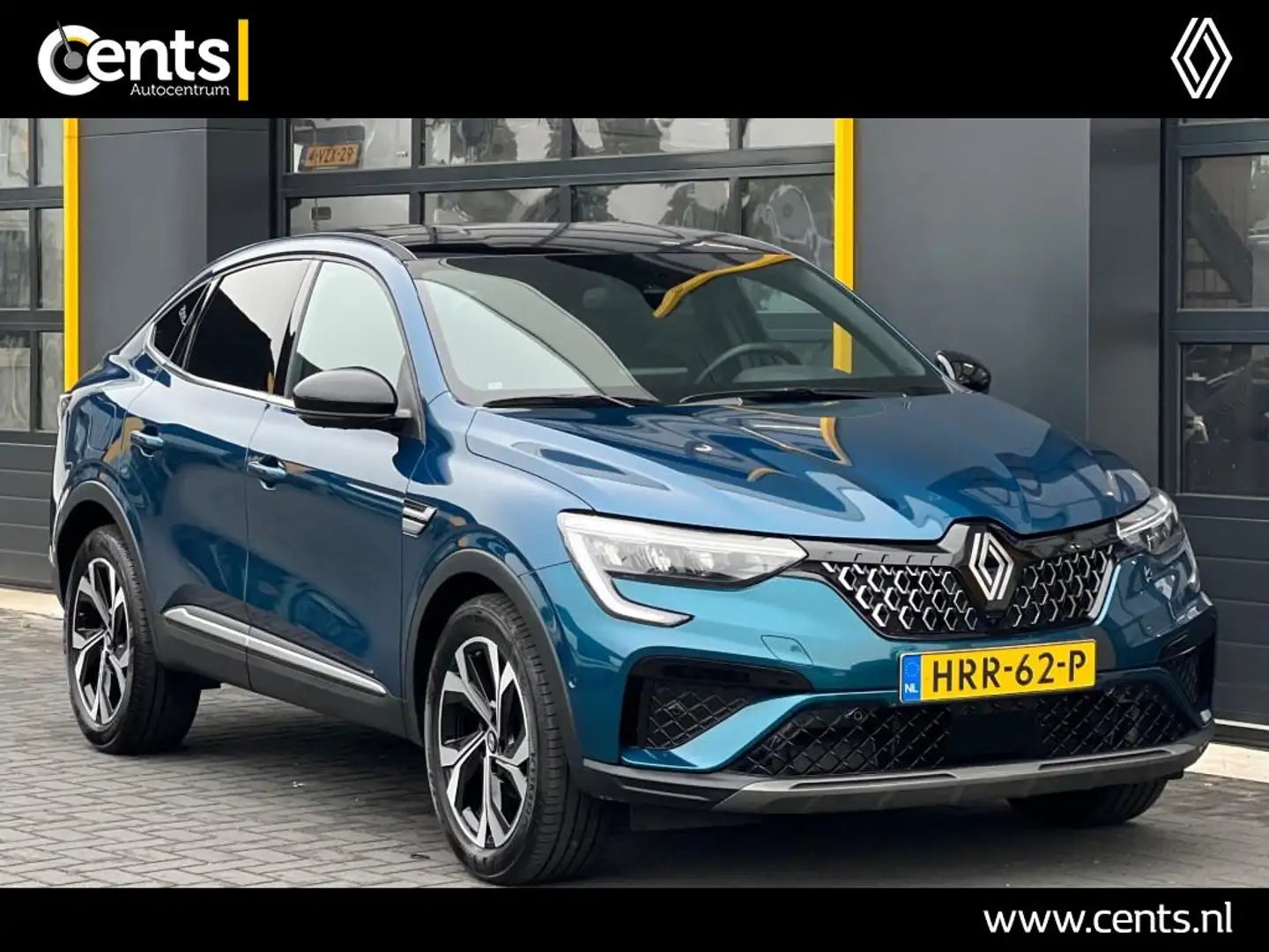 Renault Arkana Mild Hybrid140 EDC Techno 360 Camera Zwart dak Kék - 1