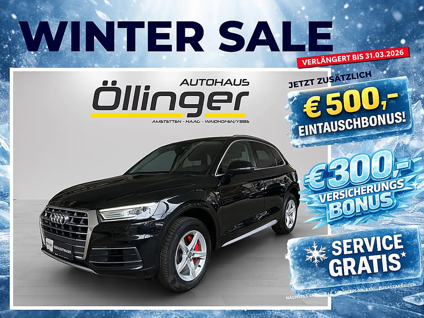 Audi Q5 3,0 TDI quattro sport Autom. mit Anhängevorrich... Schwarz - 1