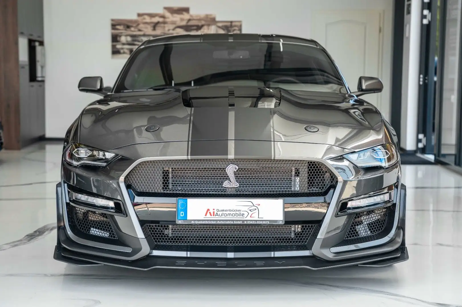 Ford Mustang 3,7 Gt 500 SHELBY ANDROID LEDER XENON Grau - 2