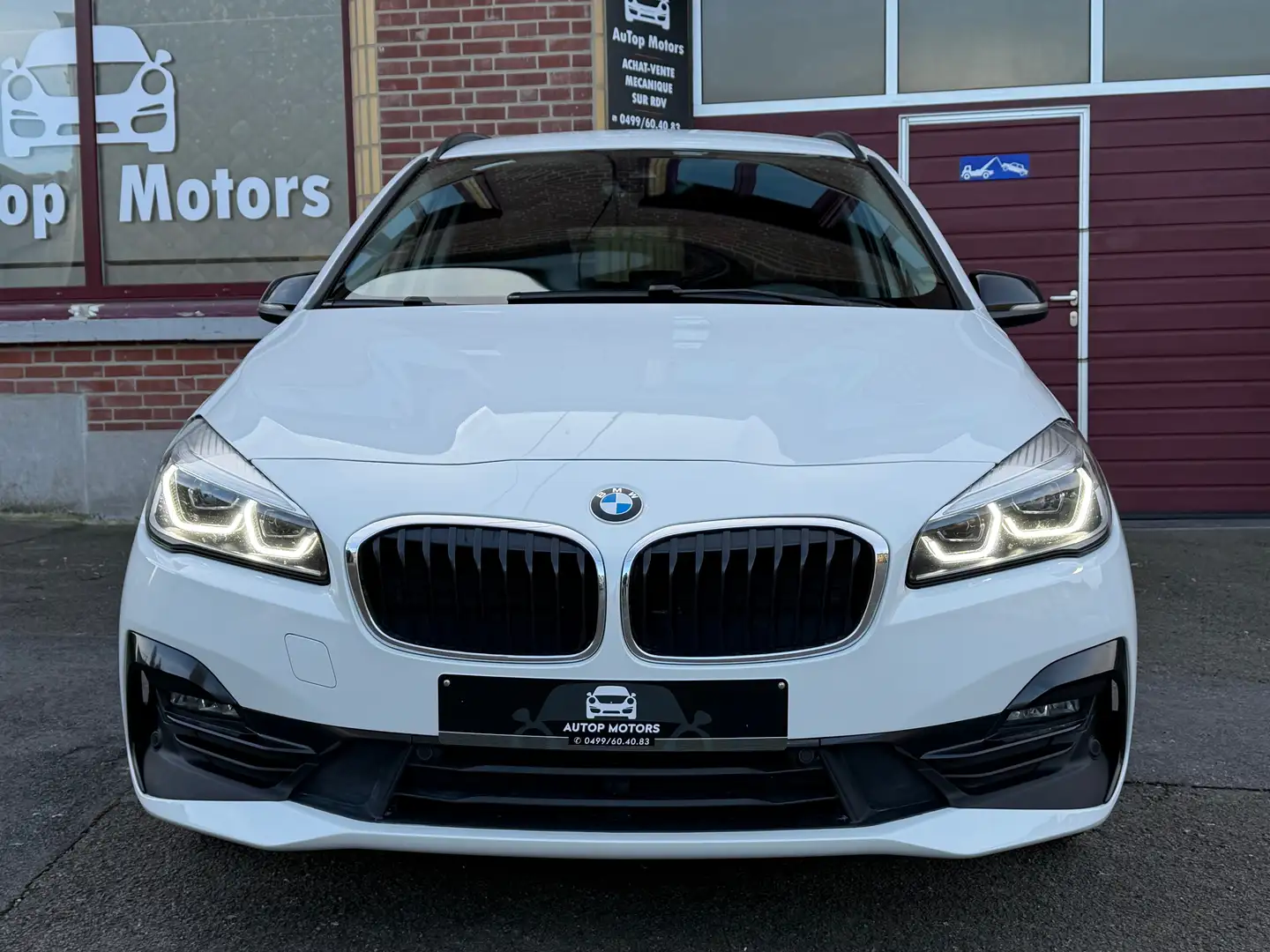 BMW 218 GranTourer*218dA*AUTOMATIQUE*CARNET*GARANTIE* Blanc - 2