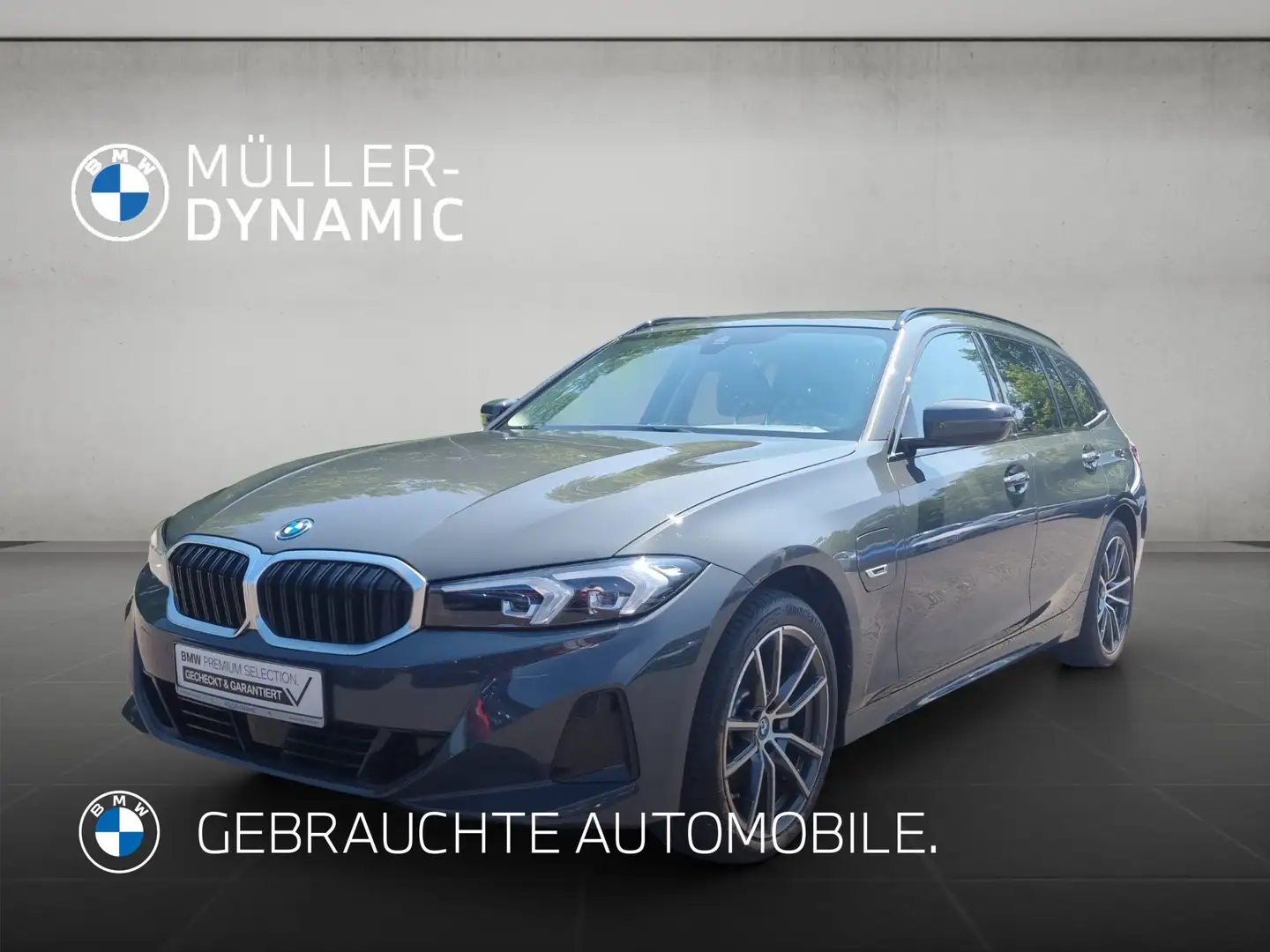 BMW 330 e xDrive Komfortzg. Klimaaut Lederlenkrad Lordosen Grijs - 1